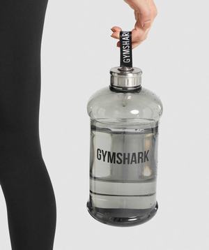 Akcesoria Damskie Gymshark 2.2L Wody Bottle Czarne | GDZK87432