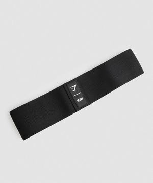 Akcesoria Damskie Gymshark Heavy Glute Band Czarne | XWYP37126