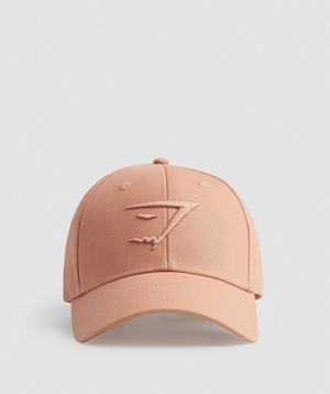 Akcesoria Damskie Gymshark Whitney Baseball Cap Beżowe | KCBI26198