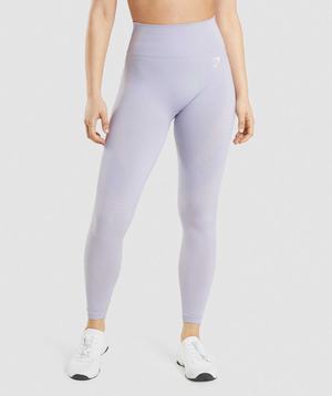 Legginsy Damskie Gymshark Vital Seamless 2.0 Niebieskie | TYZR70248