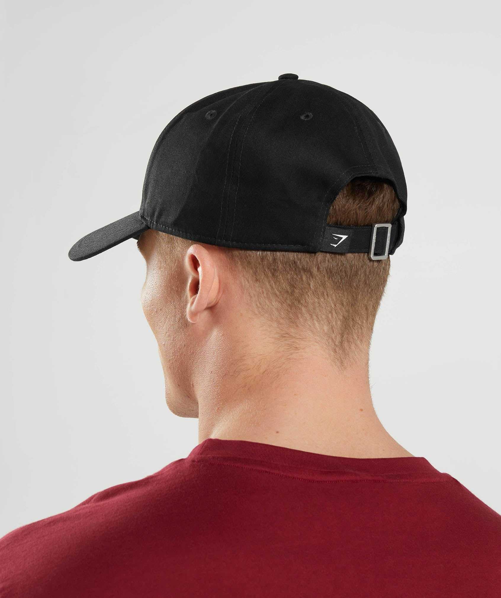 Akcesoria Damskie Gymshark Legacy Cap Czarne | BUIQ38907