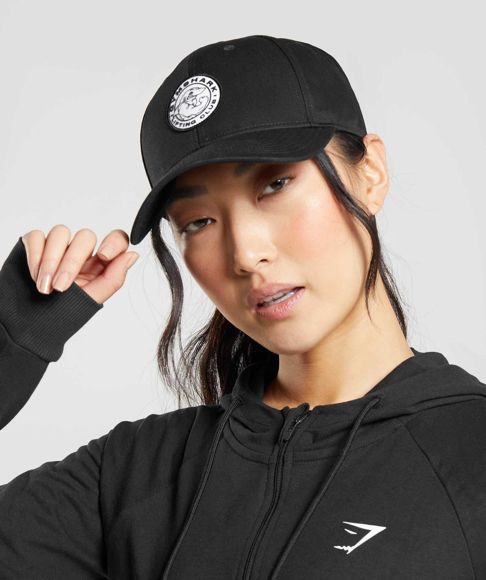 Akcesoria Damskie Gymshark Legacy Cap Czarne | BUIQ38907