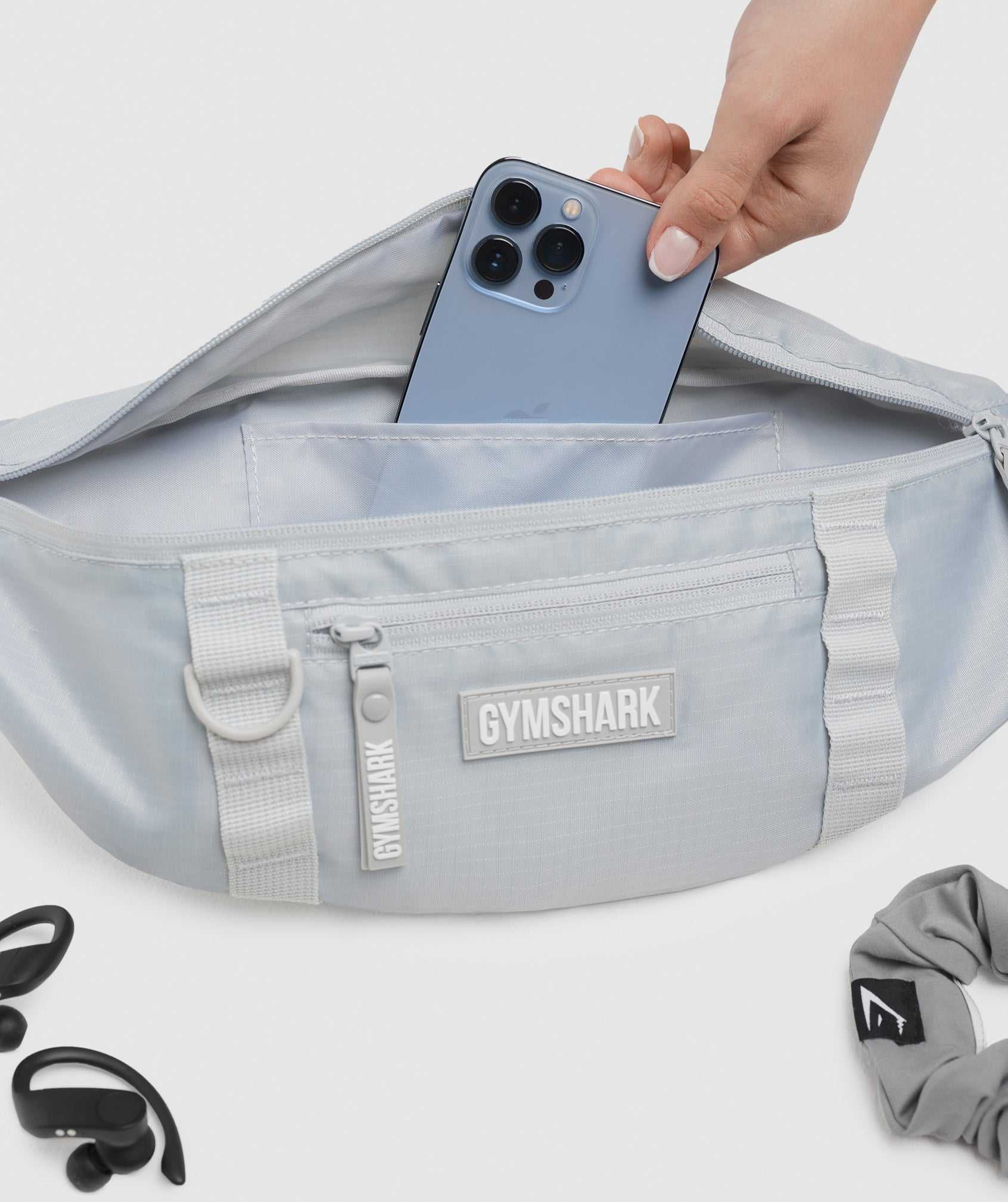 Akcesoria Damskie Gymshark Sleek Sling Bag Głęboka Szare | WDYX61209