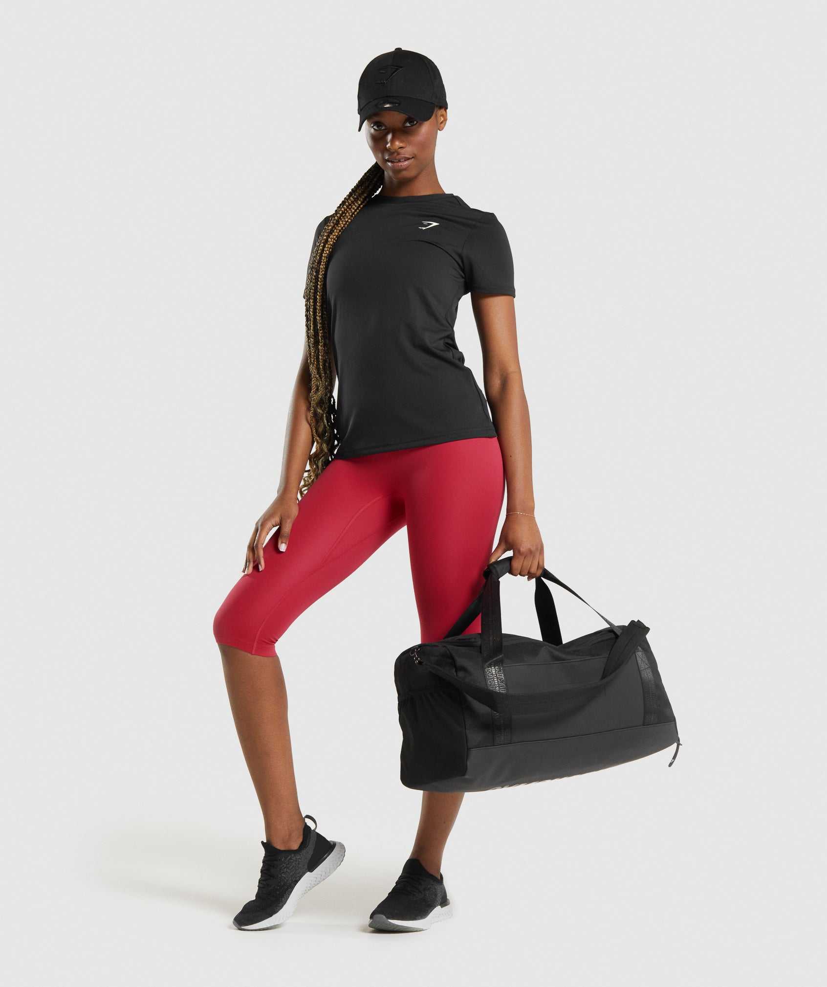 Akcesoria Damskie Gymshark Small Everyday Holdall Czarne | VIFD17043