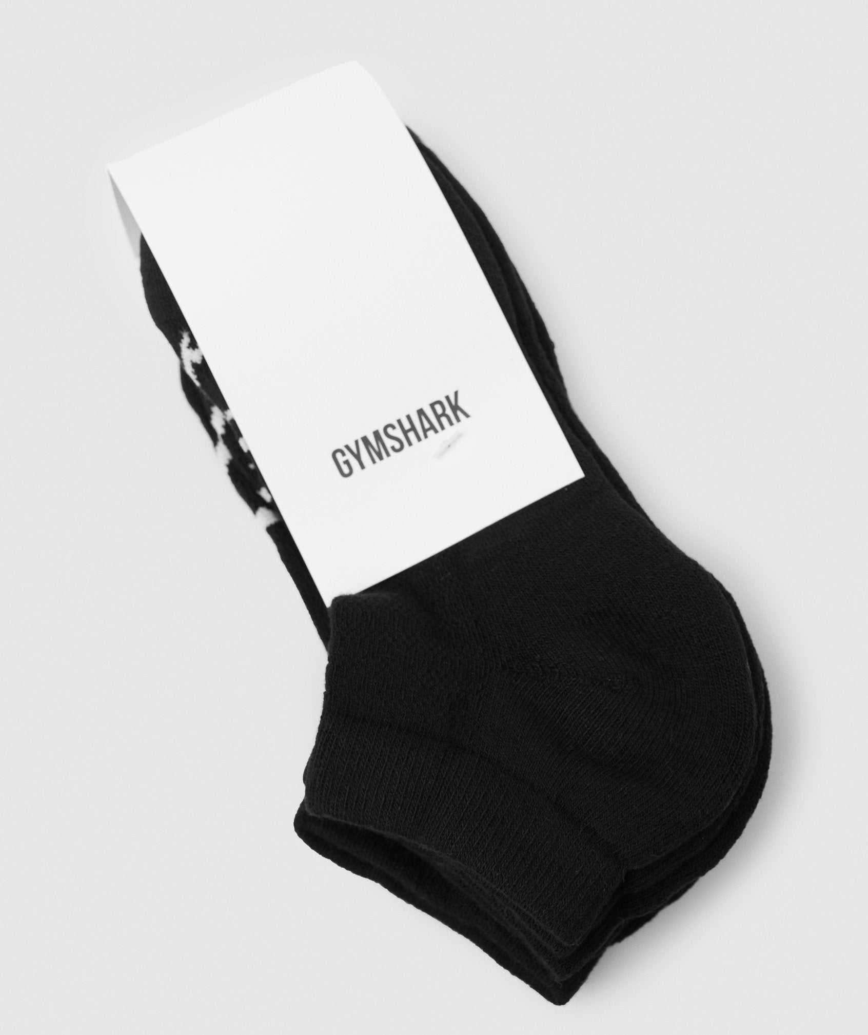 Akcesoria Damskie Gymshark Trainer Socks 3pk Czarne | ORXH98463