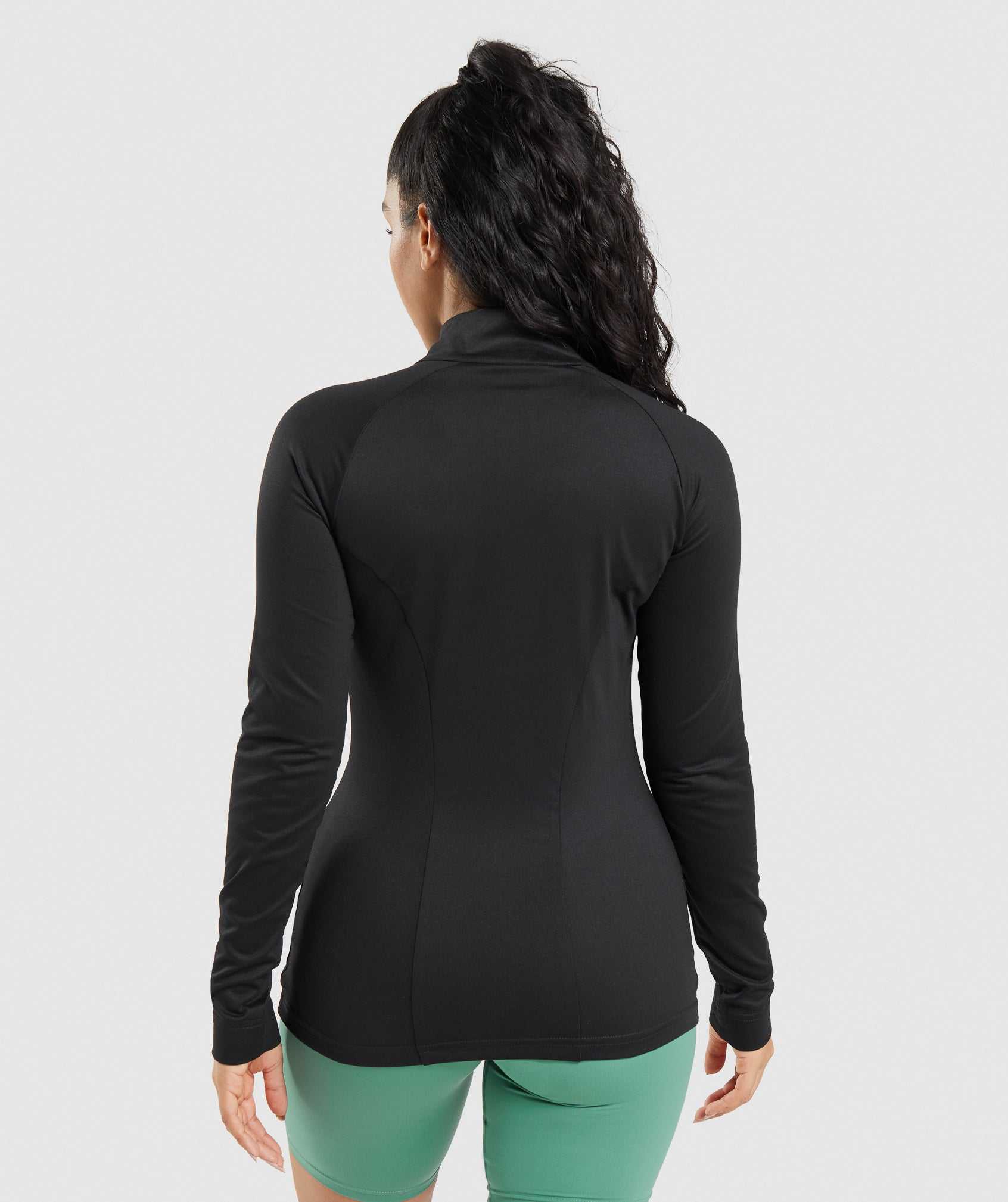 Bluzy Z Kapturem Damskie Gymshark Treningowe Czarne | ZTSX13790