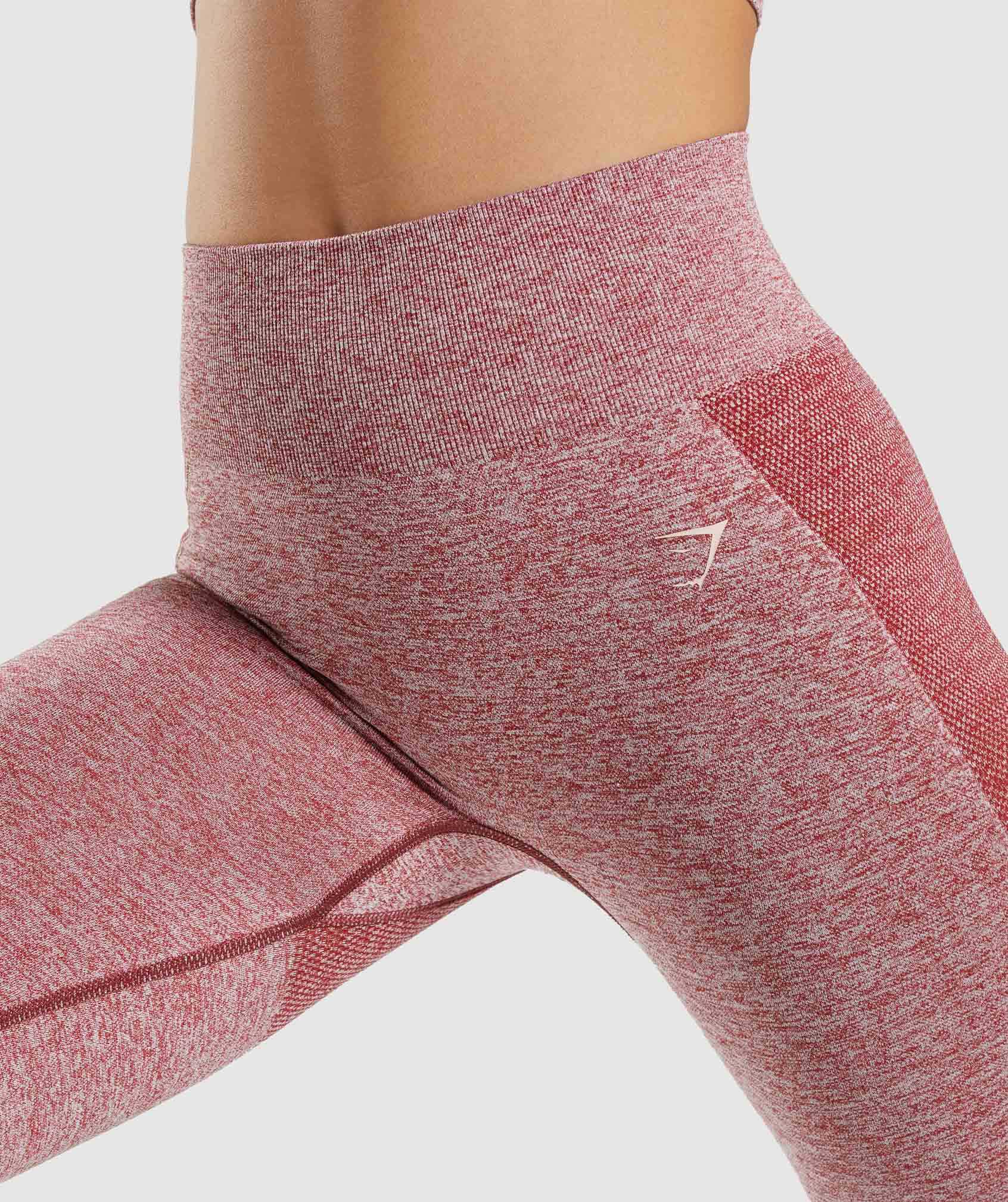 Legginsy Damskie Gymshark Flex High Waisted Bordowe | UYCI38942