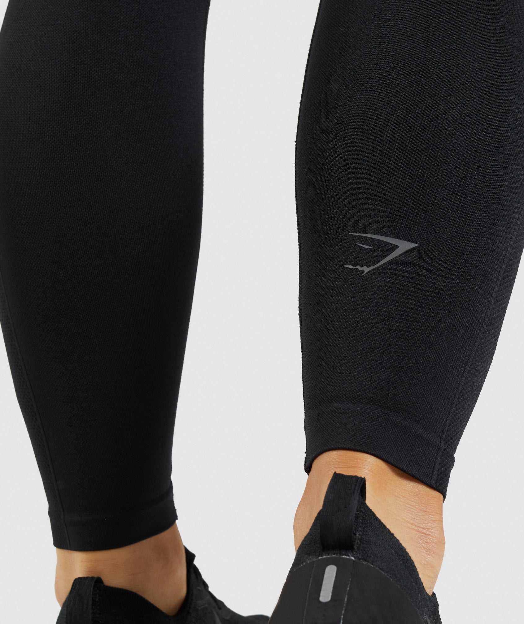 Legginsy Damskie Gymshark Flex Low Rise Czarne | XMKO60589