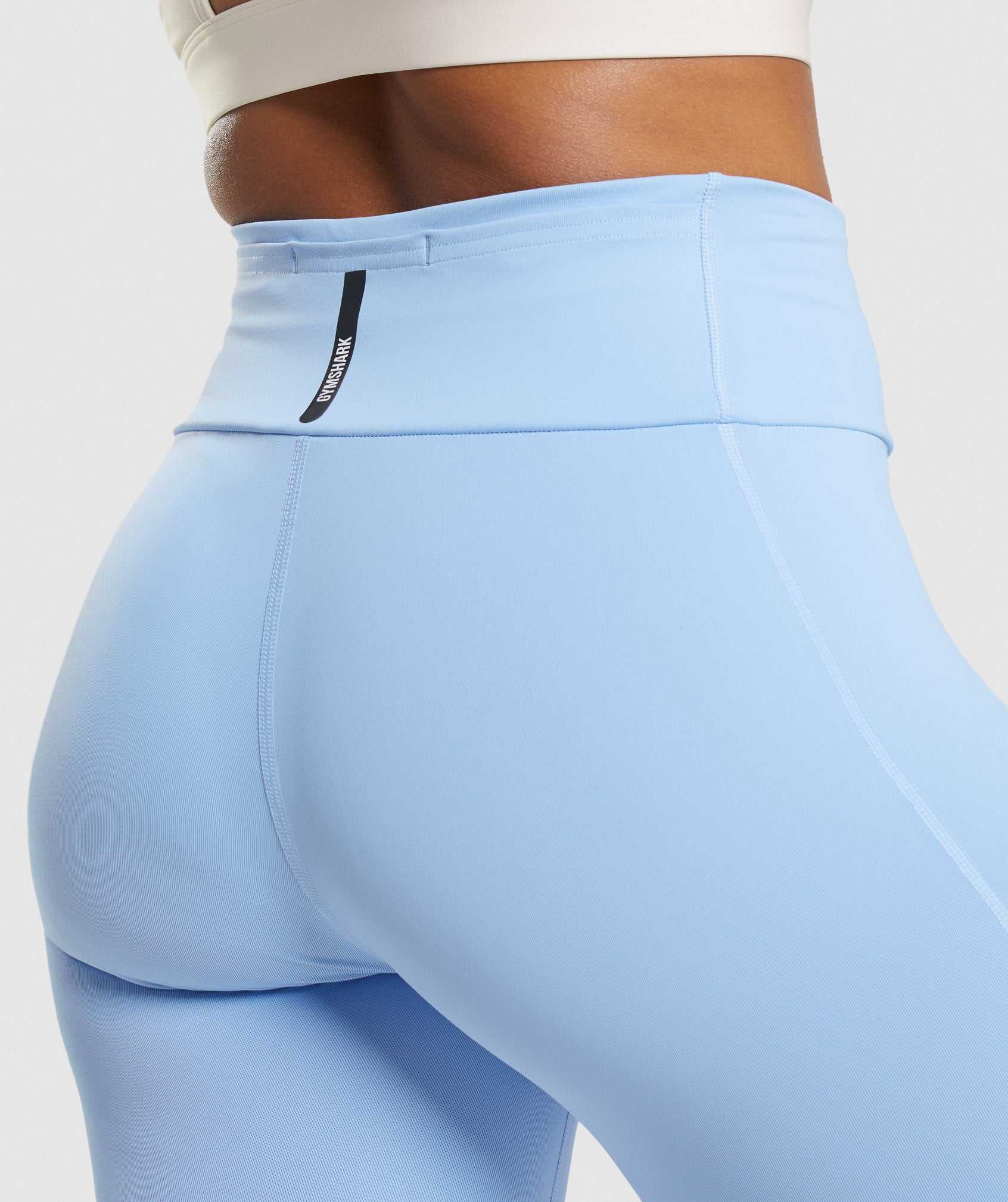 Legginsy Damskie Gymshark Speed Niebieskie | YQRW18270