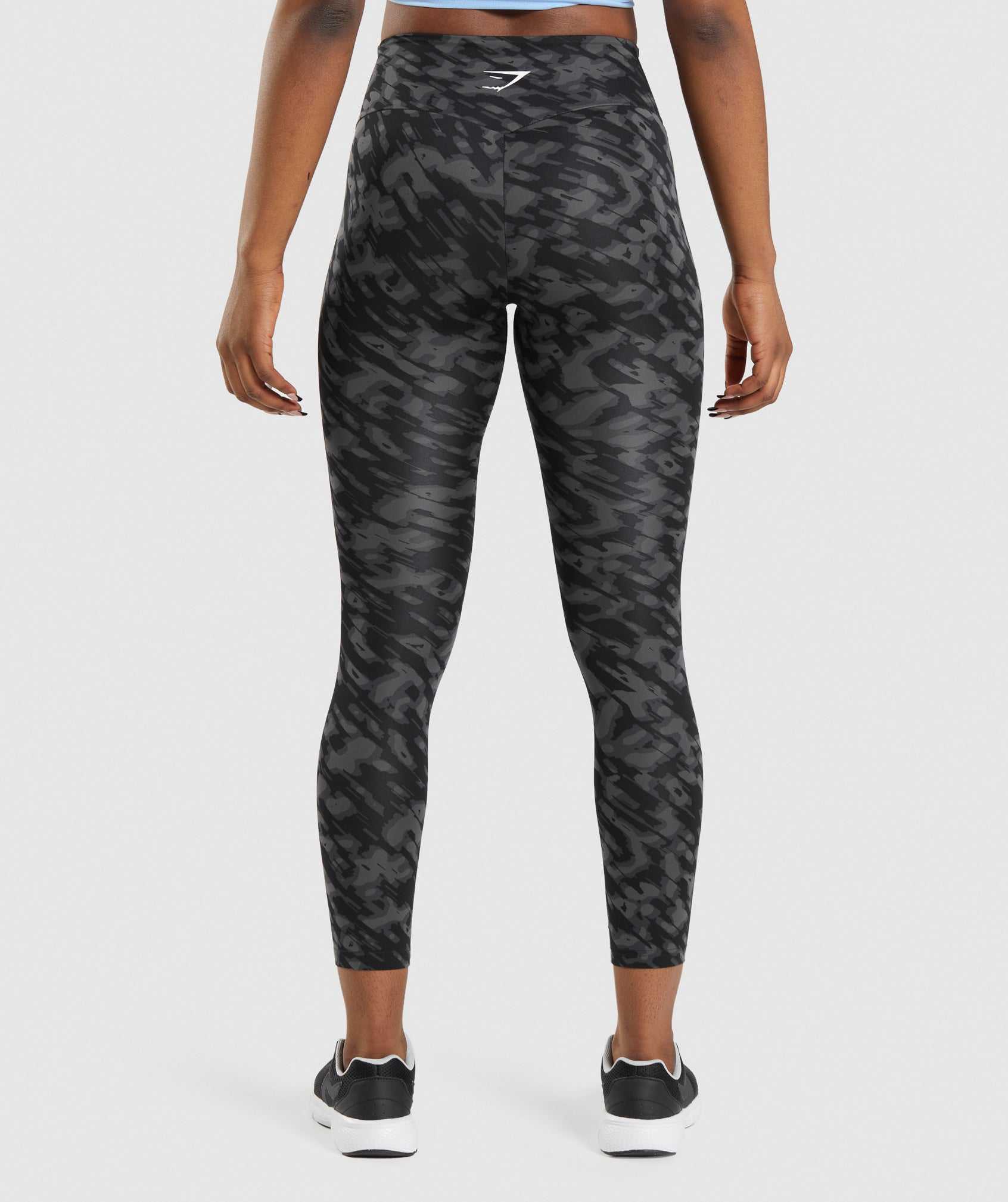 Legginsy Damskie Gymshark Treningowe Czarne | ZPAQ76842