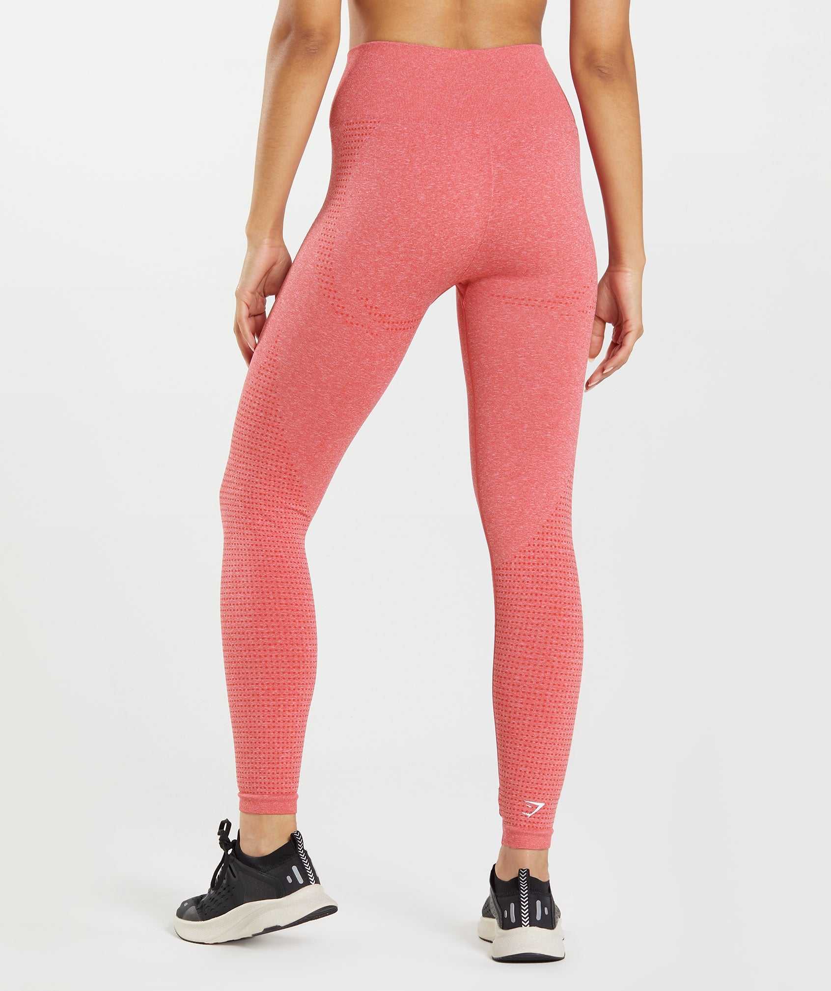 Legginsy Damskie Gymshark Vital Seamless 2.0 Czerwone | ADLE53802