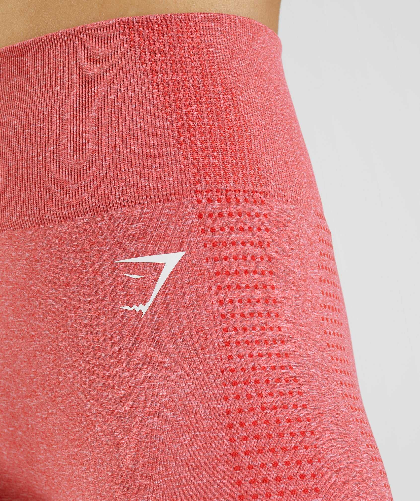 Legginsy Damskie Gymshark Vital Seamless 2.0 Czerwone | ADLE53802