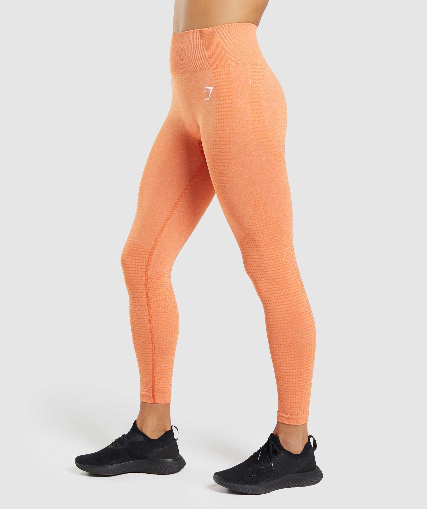 Legginsy Damskie Gymshark Vital Seamless 2.0 Morelowe Pomarańczowe | EGYW34970