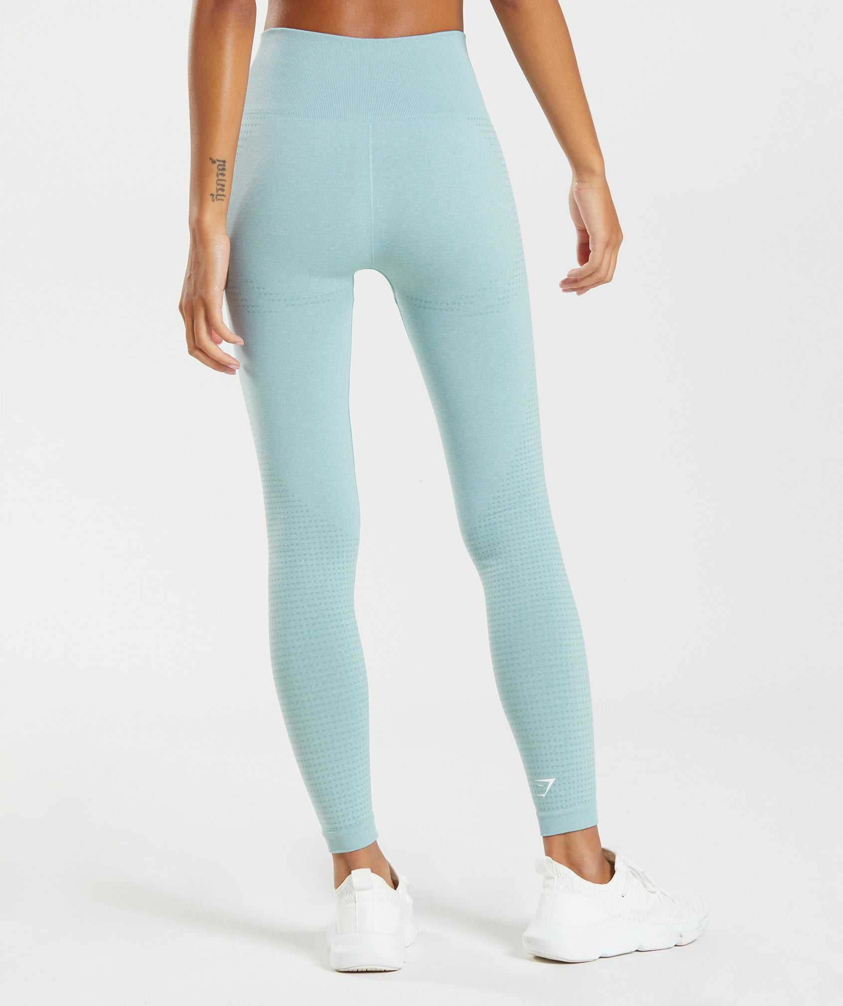 Legginsy Damskie Gymshark Vital Seamless 2.0 Niebieskie | HGYJ05843