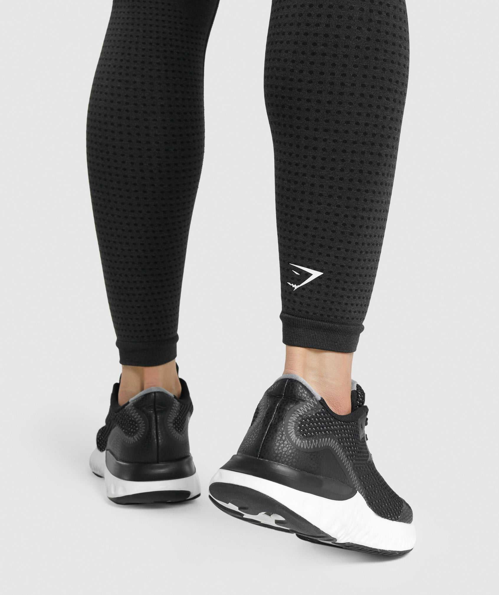 Legginsy Damskie Gymshark Vital Seamless 2.0 Czarne | KZBM34206