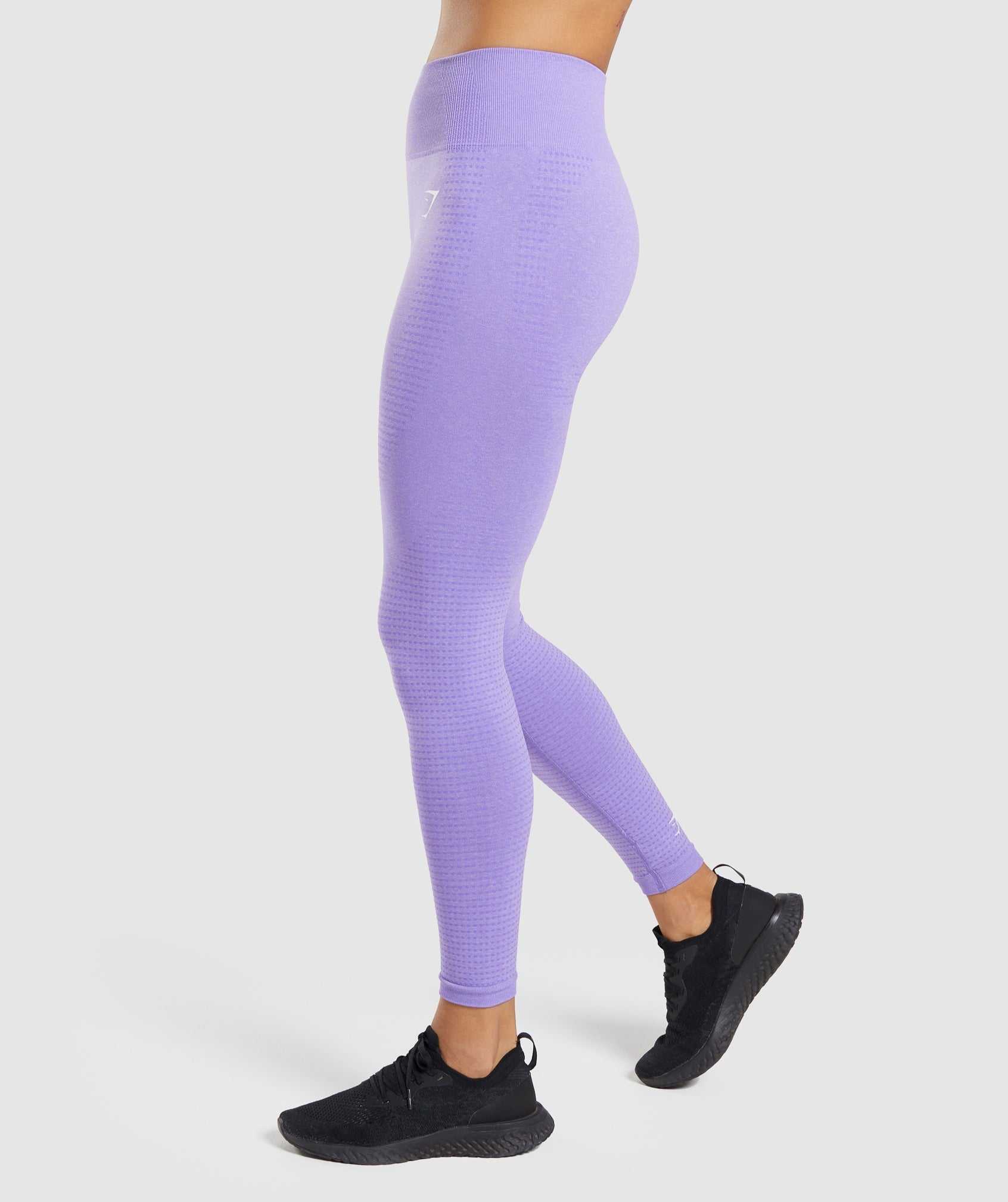 Legginsy Damskie Gymshark Vital Seamless 2.0 Głęboka Fioletowe | STVG80429