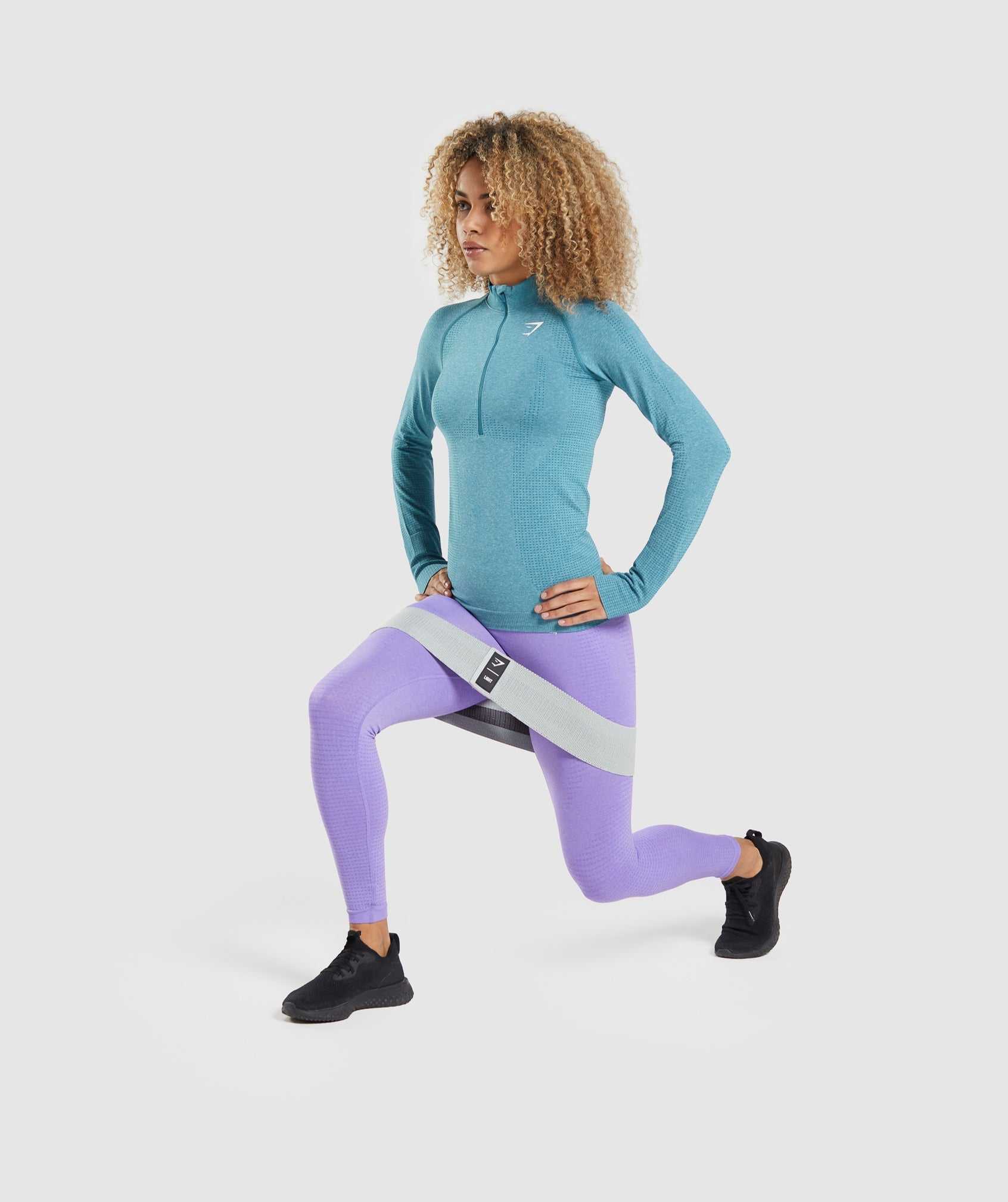 Legginsy Damskie Gymshark Vital Seamless 2.0 Głęboka Fioletowe | STVG80429