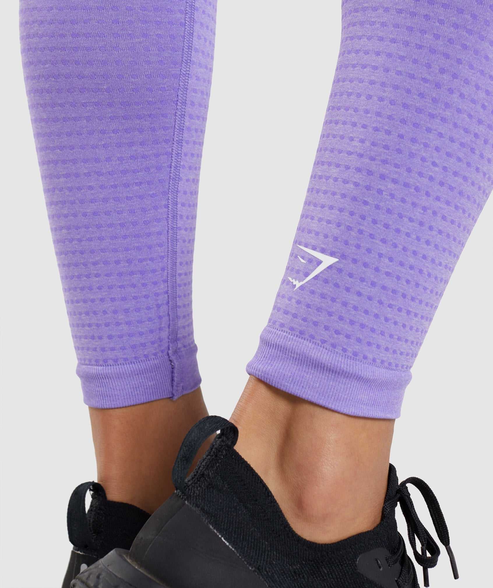 Legginsy Damskie Gymshark Vital Seamless 2.0 Głęboka Fioletowe | STVG80429