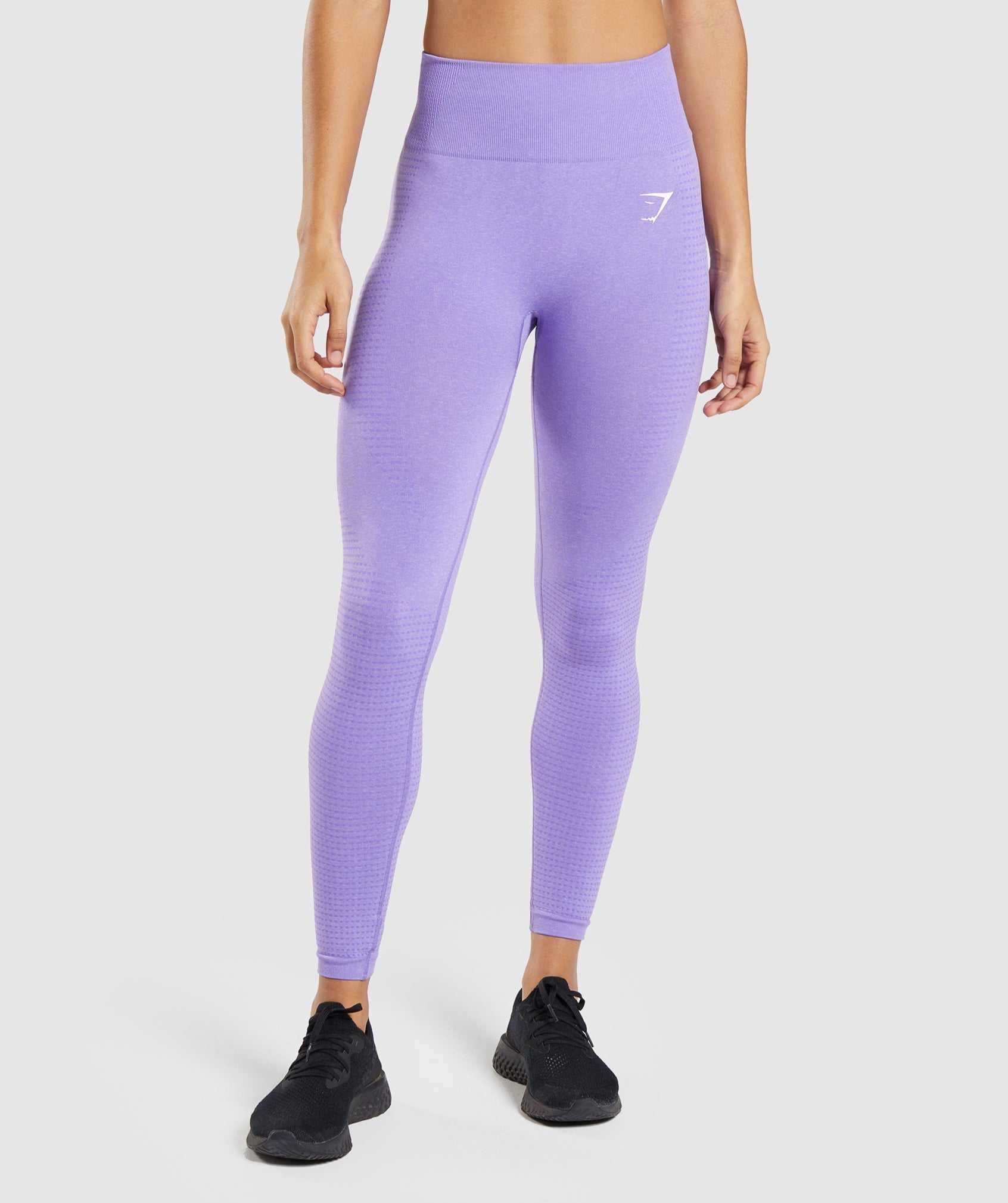 Legginsy Damskie Gymshark Vital Seamless 2.0 Głęboka Fioletowe | STVG80429