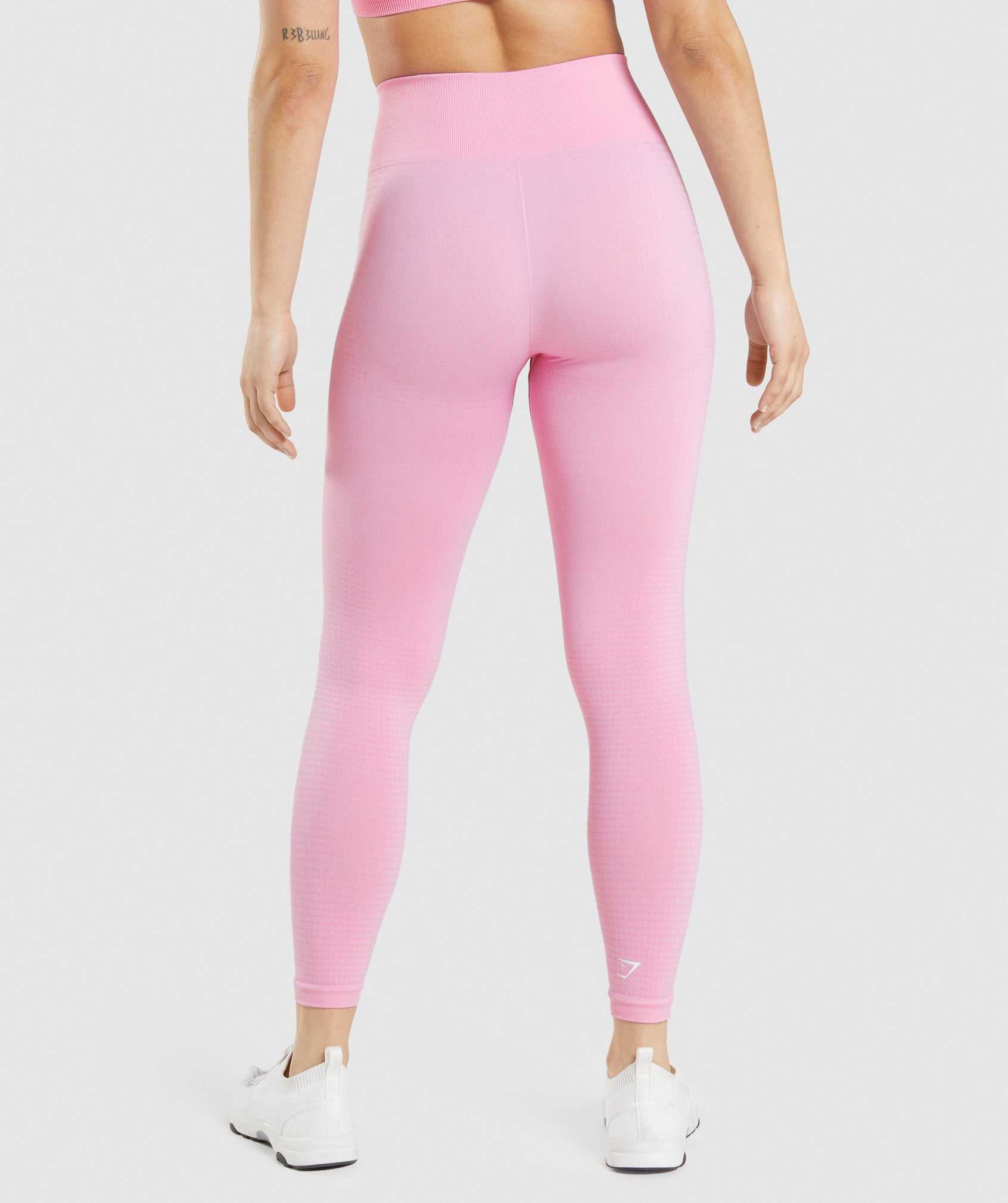 Legginsy Damskie Gymshark Vital Seamless 2.0 Różowe | UFXN86093