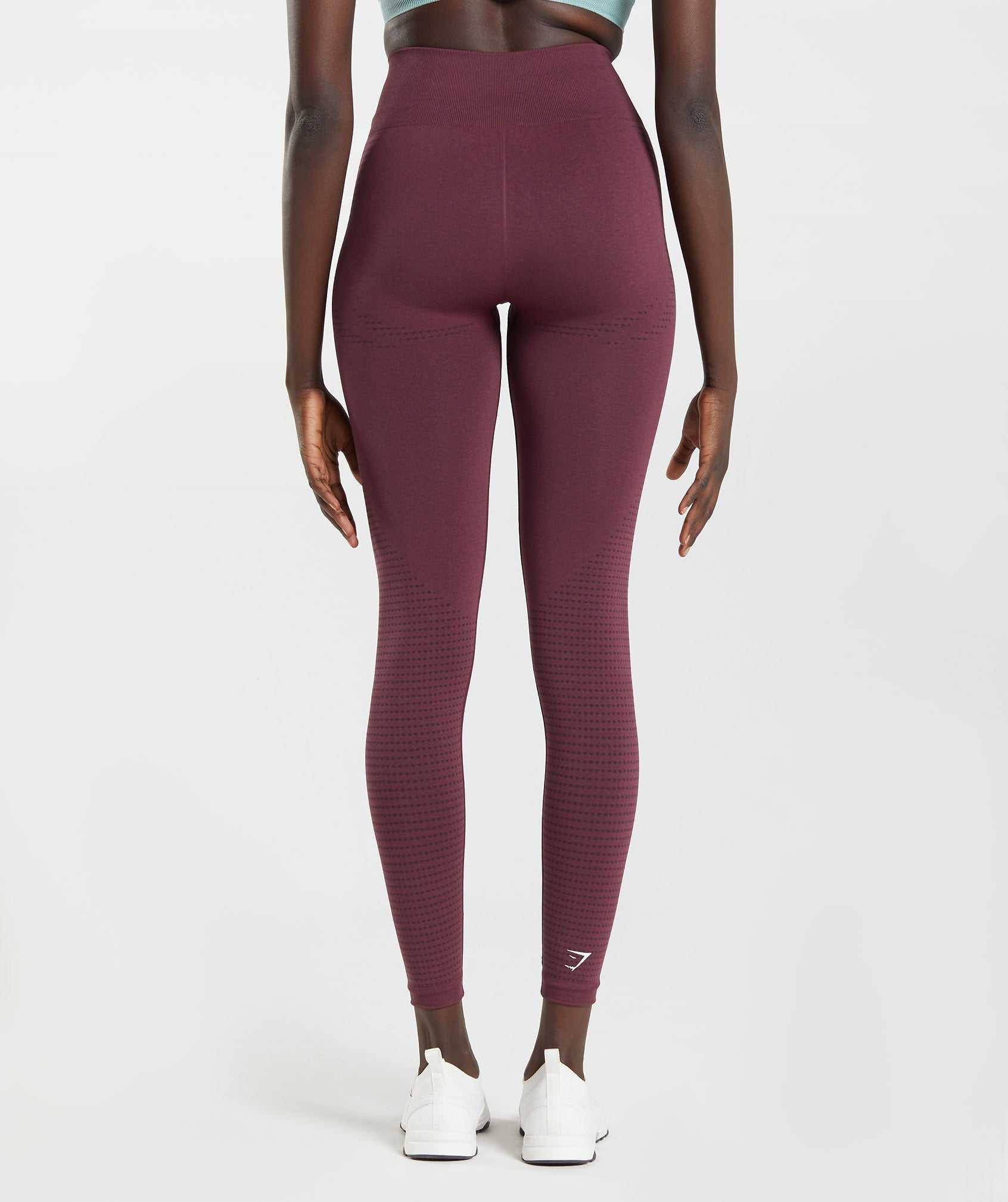 Legginsy Damskie Gymshark Vital Seamless 2.0 Bordowe | VSKE68091