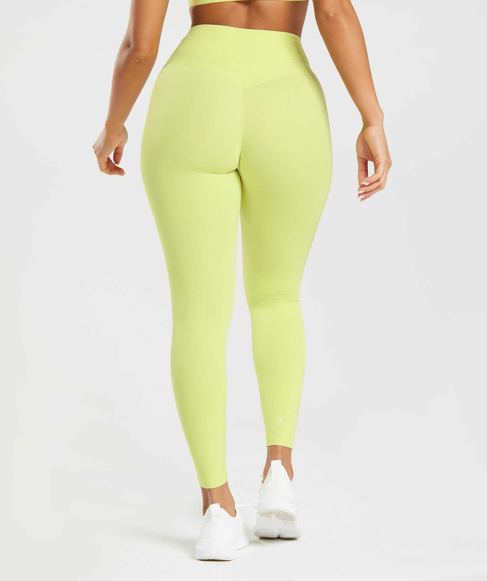 Legginsy Damskie Gymshark Whitney High Rise Zielone | CXUI74190