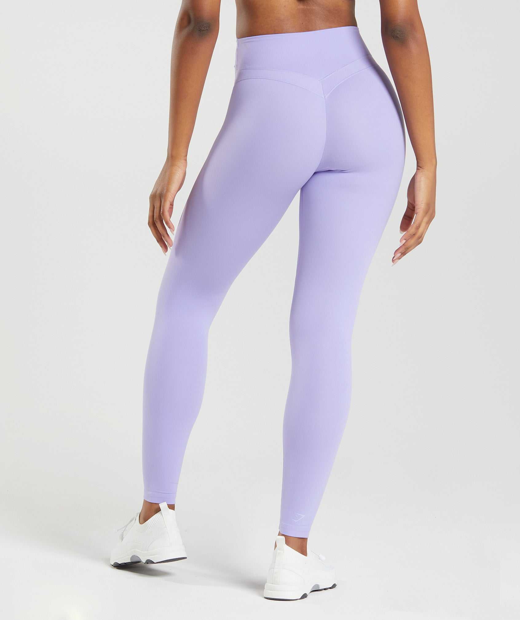 Legginsy Damskie Gymshark Whitney High Rise Fioletowe | FTQO56374