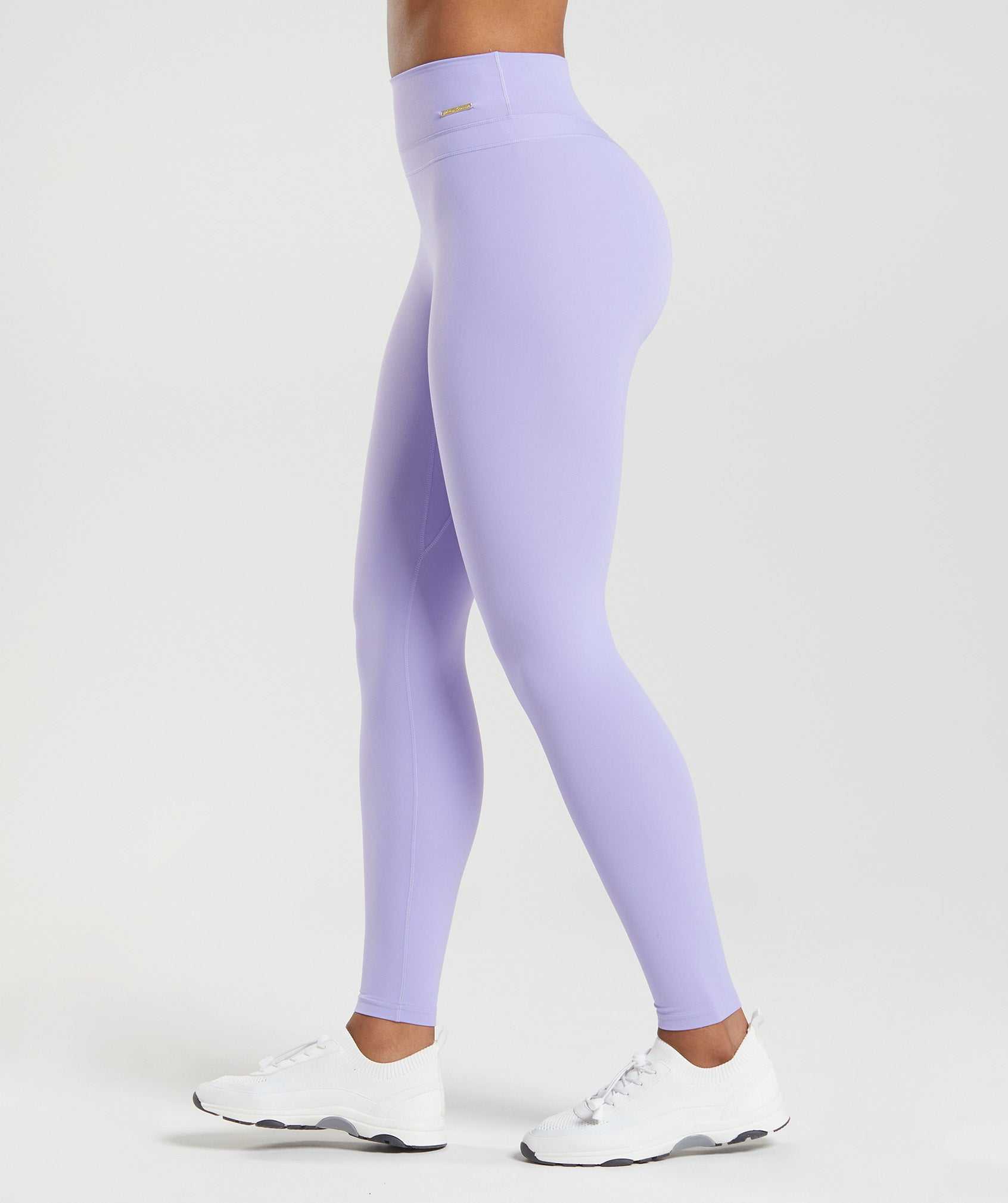 Legginsy Damskie Gymshark Whitney High Rise Fioletowe | FTQO56374