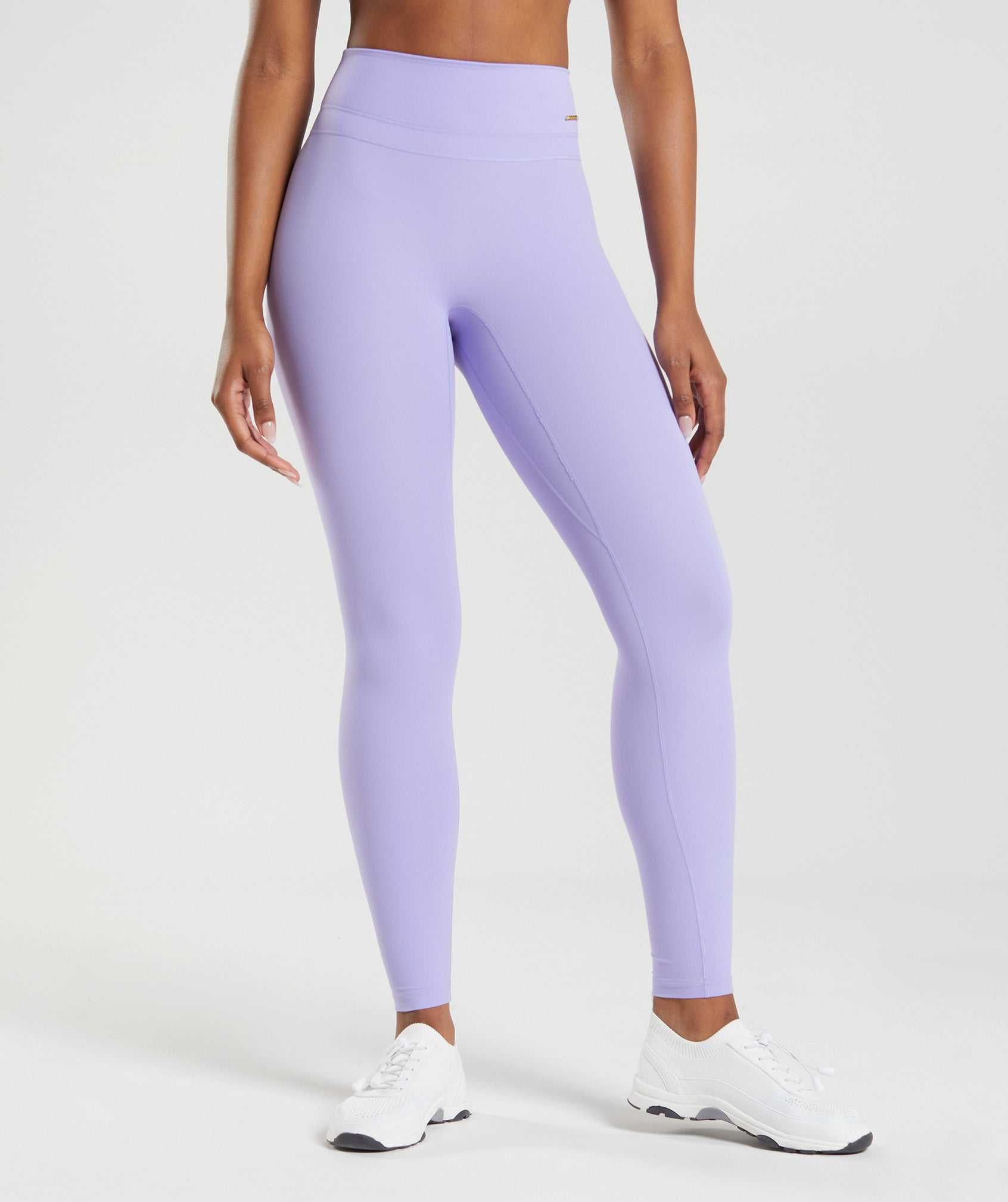 Legginsy Damskie Gymshark Whitney High Rise Fioletowe | FTQO56374