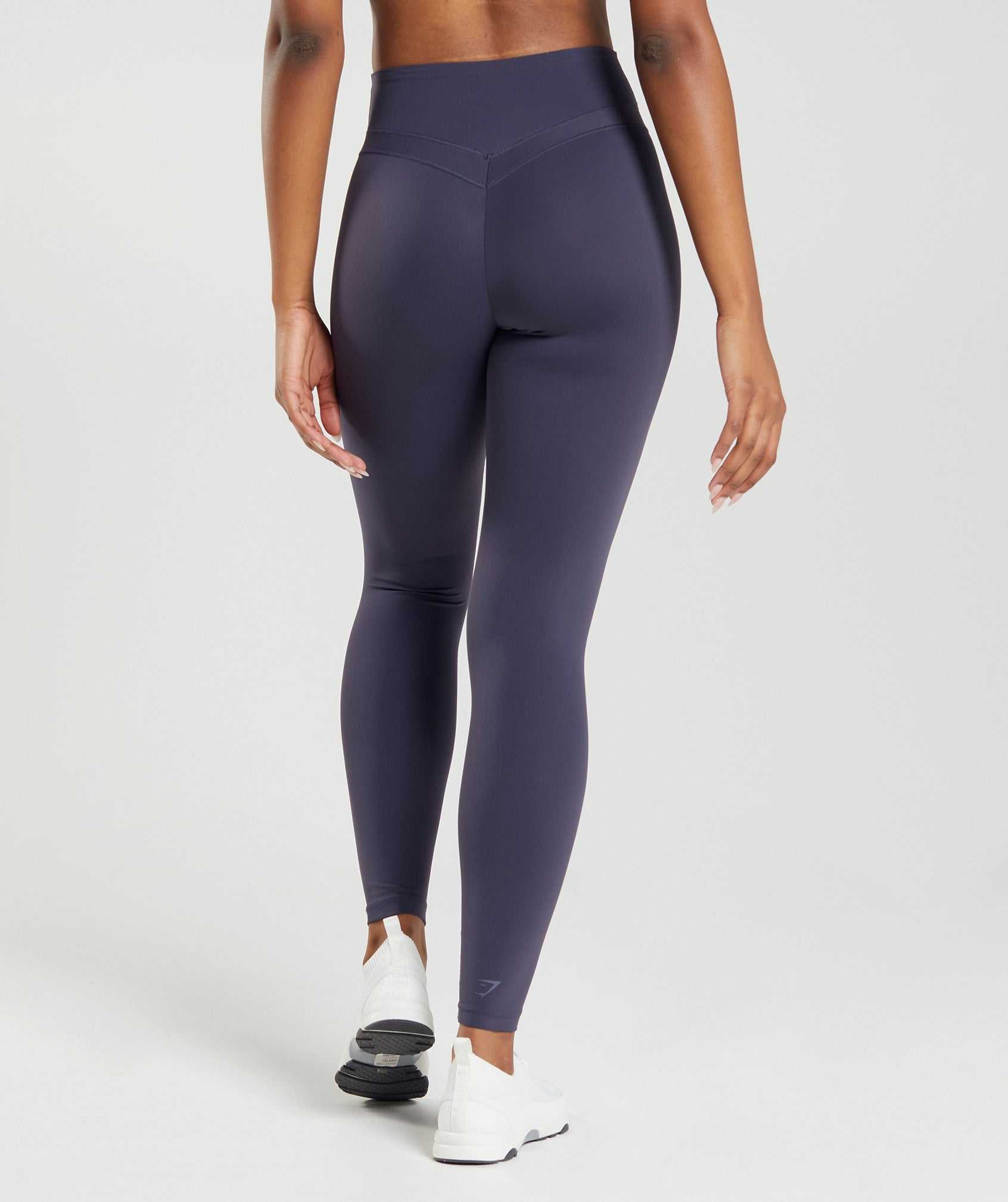 Legginsy Damskie Gymshark Whitney High Rise Indygo Granatowe | JCDM86430