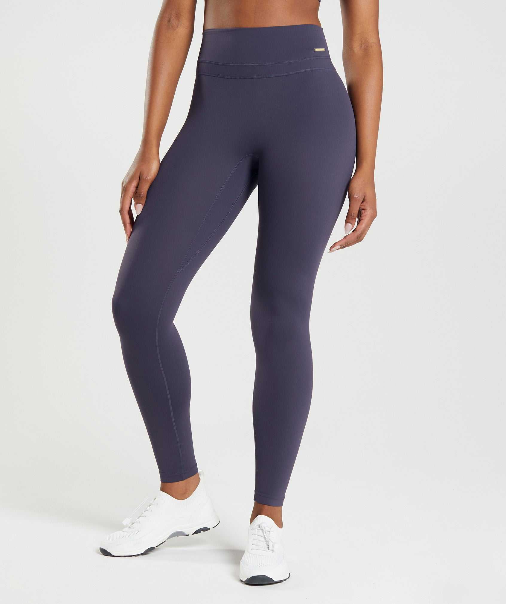 Legginsy Damskie Gymshark Whitney High Rise Indygo Granatowe | JCDM86430