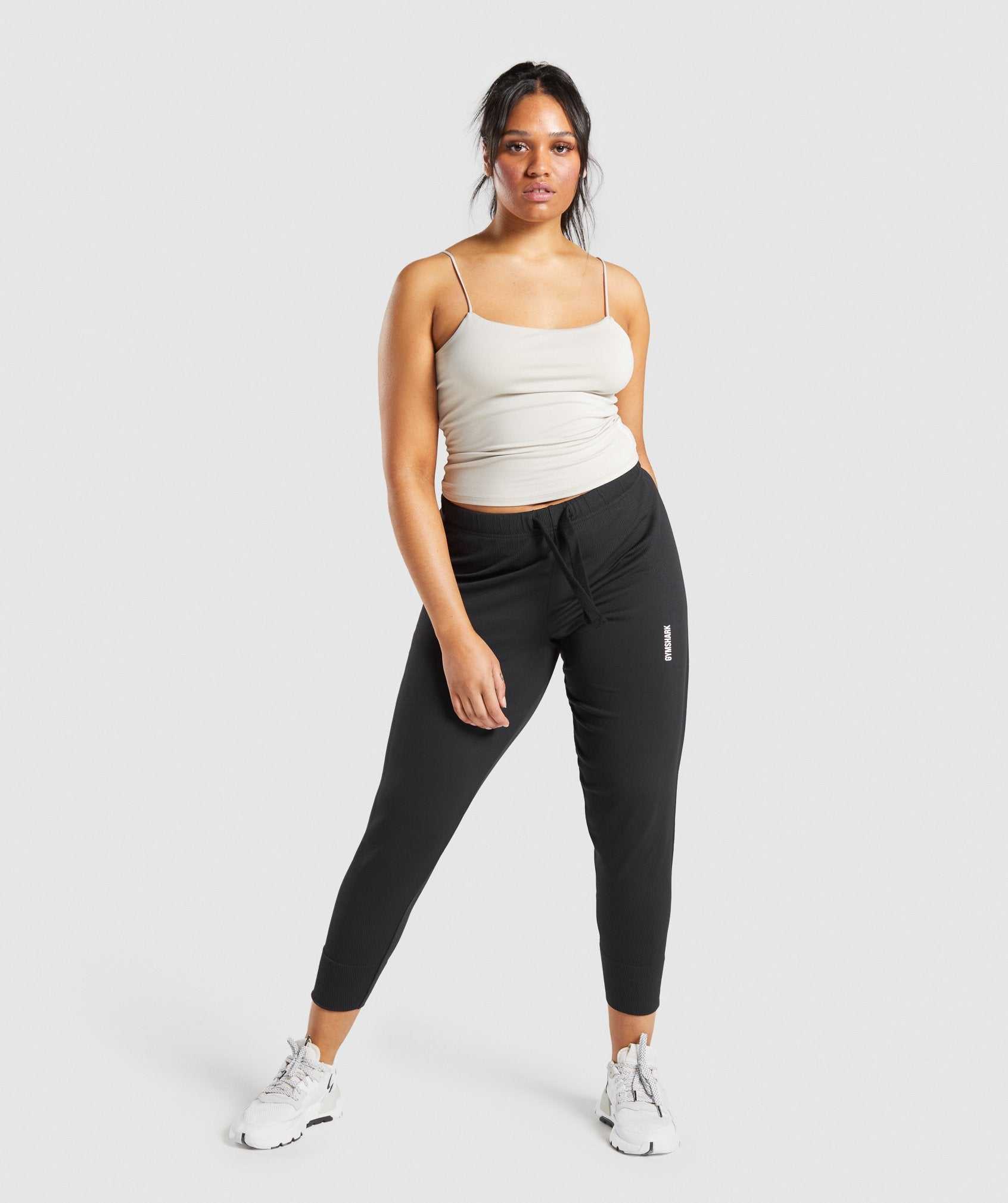 Podkoszulki Damskie Gymshark Pause Cami Szare | SYXE61827