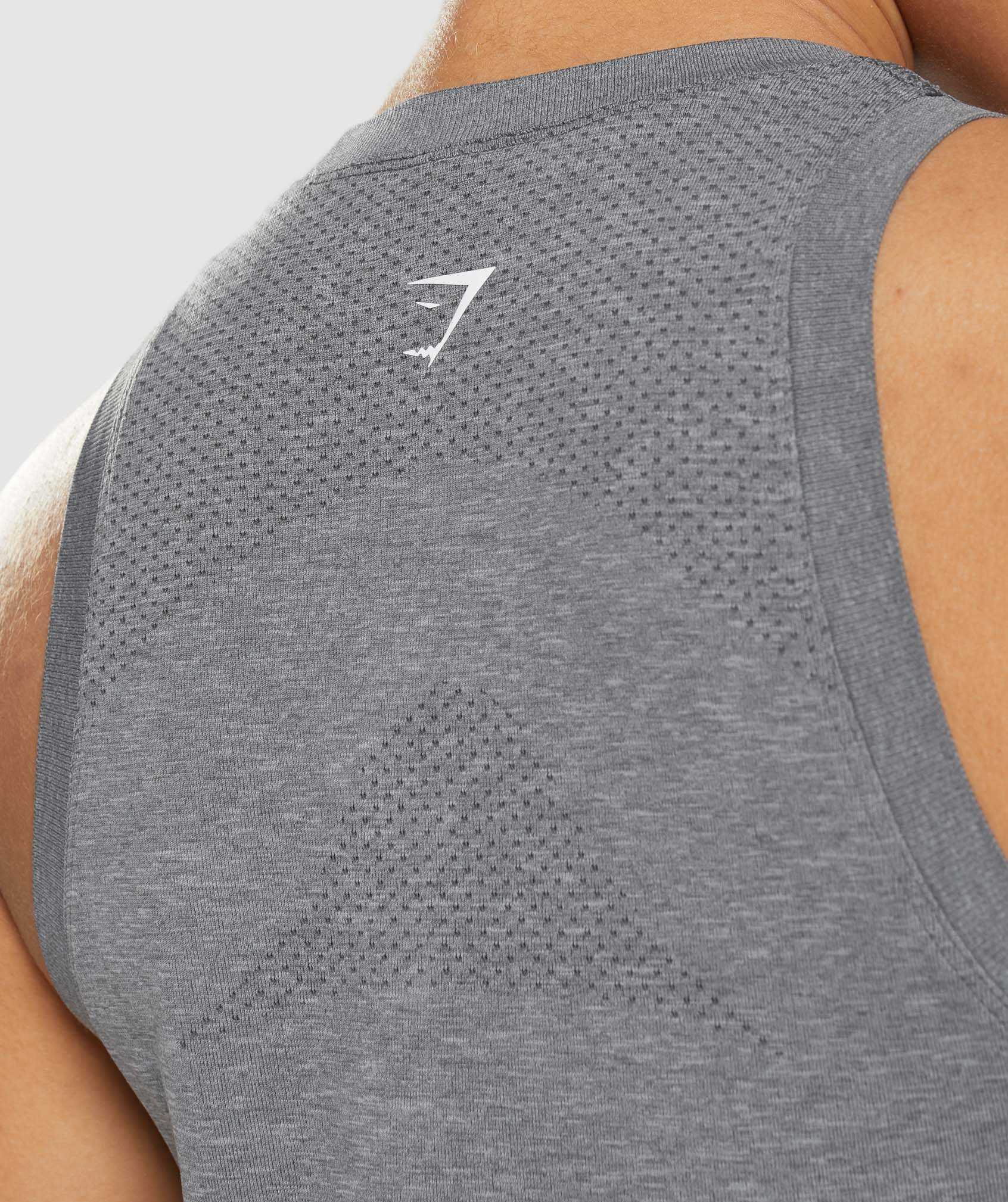 Podkoszulki Damskie Gymshark Vital Seamless 2.0 Light Szare | SZPG06247