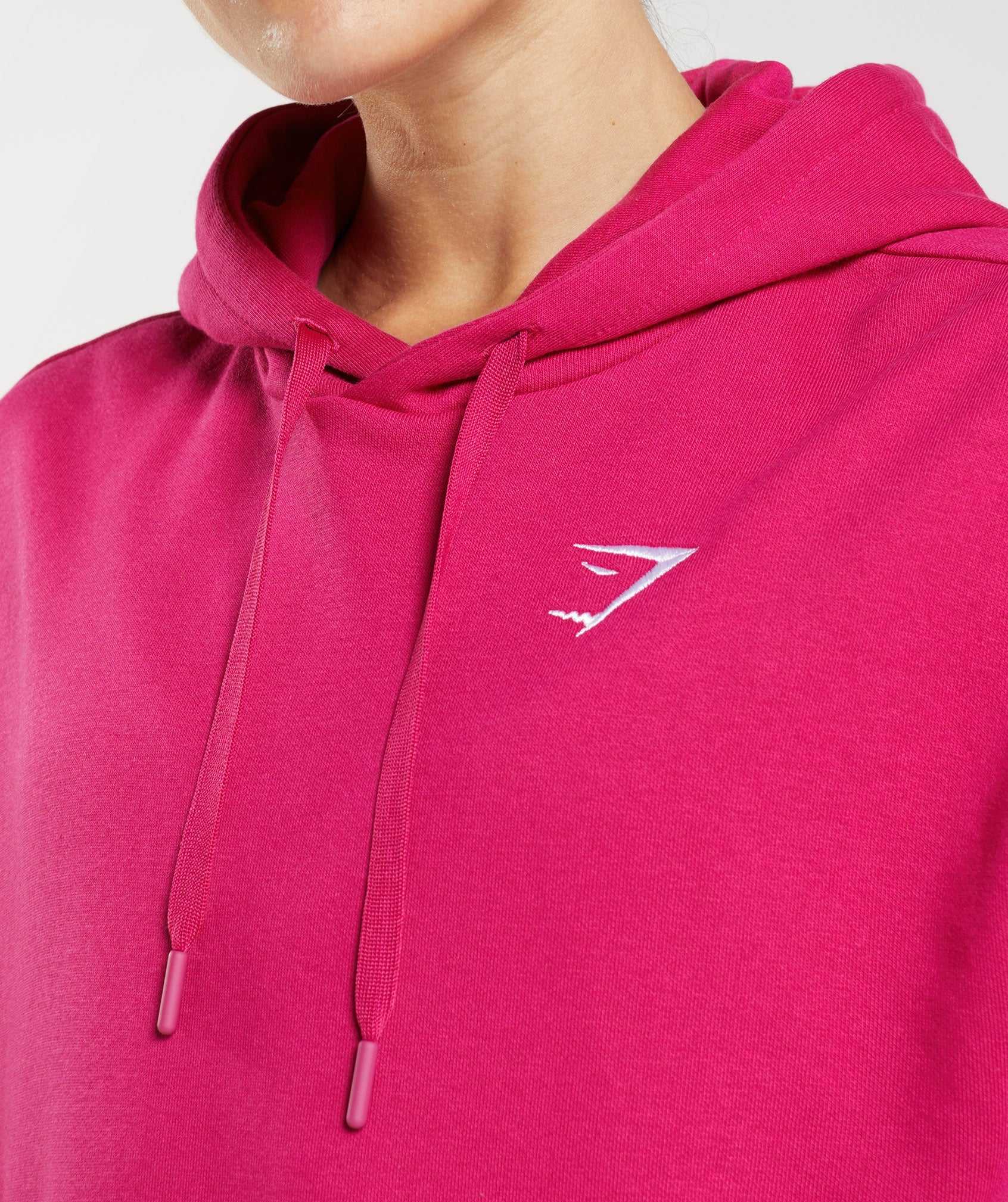 Pulowery Damskie Gymshark Treningowe Boyfriend Różowe | VFSE45987