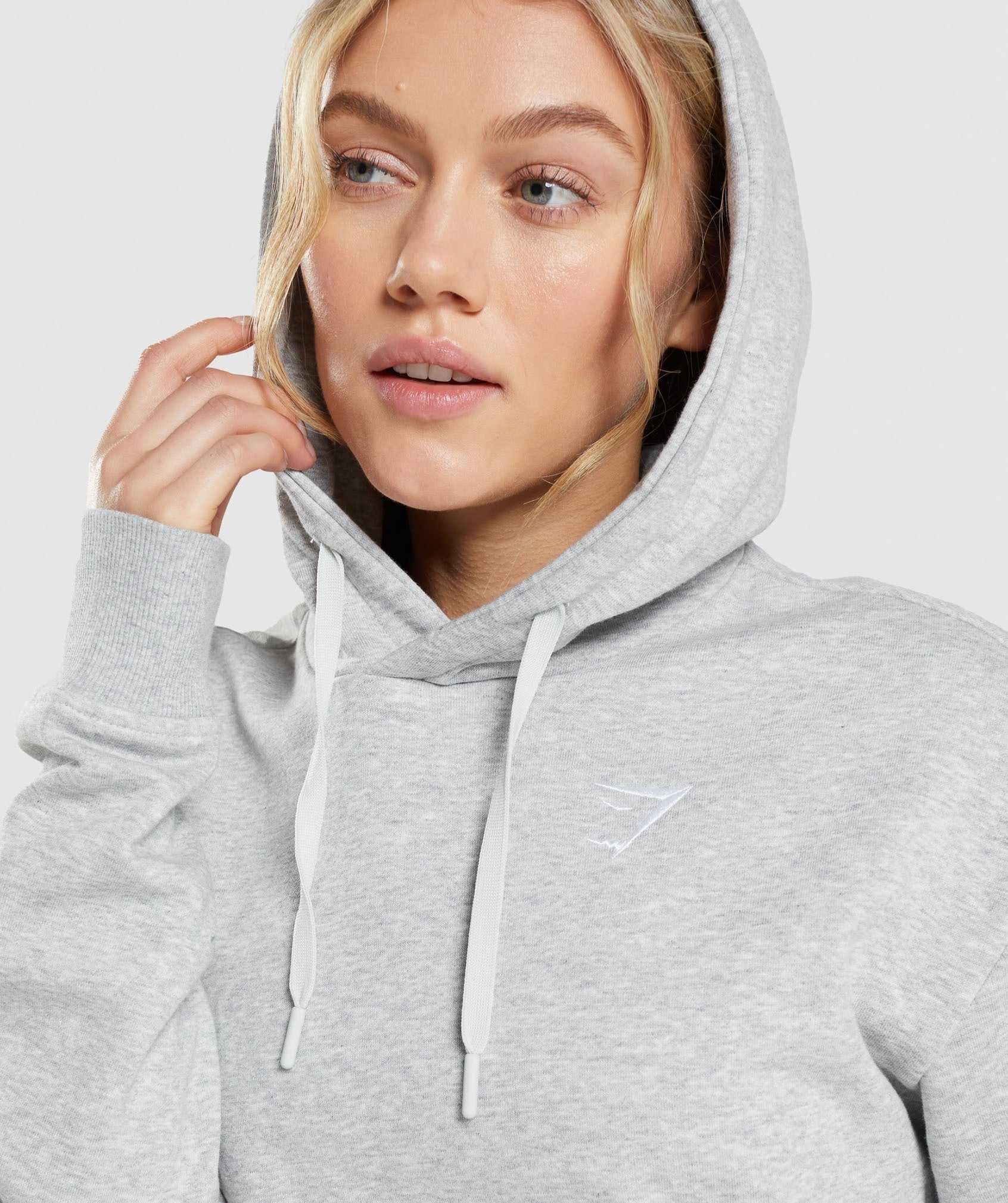 Pulowery Damskie Gymshark Treningowe Oversized Głęboka Szare | UBOJ29806