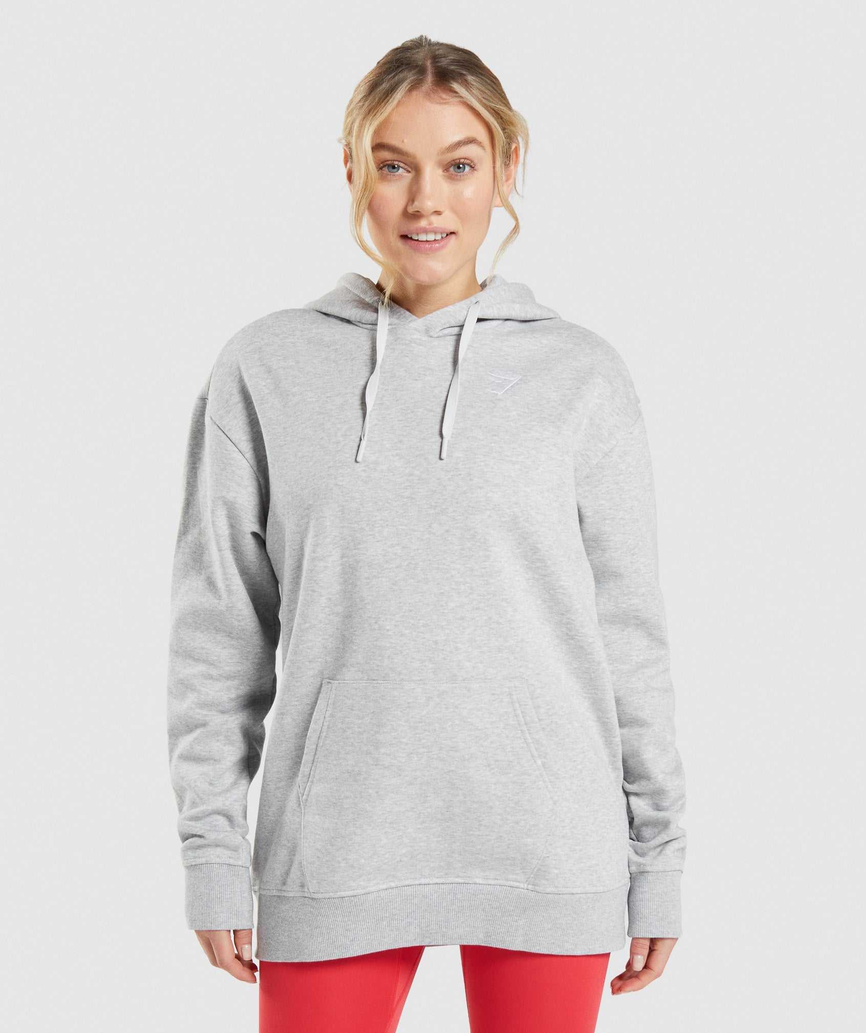 Pulowery Damskie Gymshark Treningowe Oversized Głęboka Szare | UBOJ29806