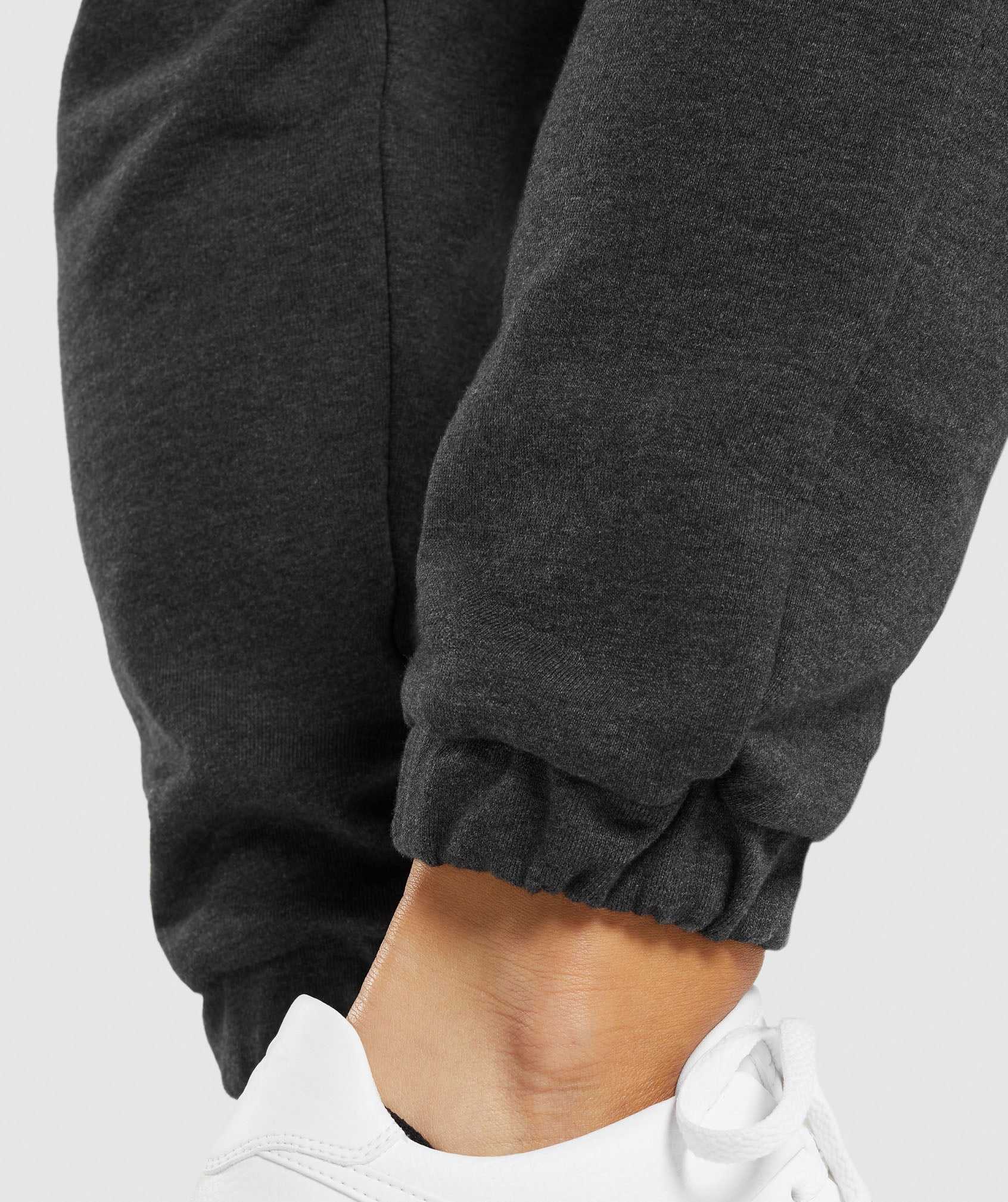 Spodnie Do Biegania Damskie Gymshark Rest Day Sweats Czarne | TLSX57839