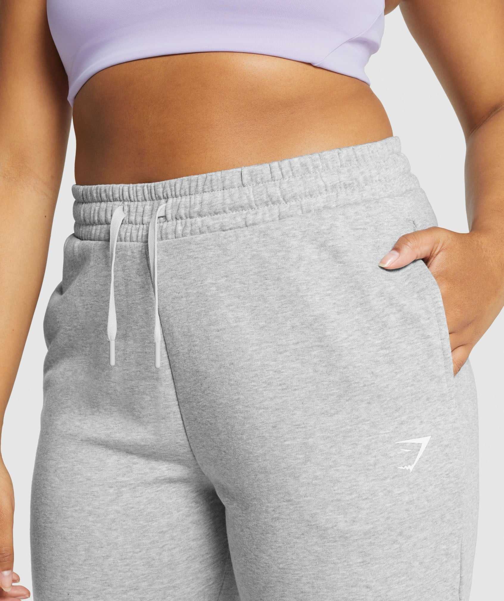 Spodnie Do Biegania Damskie Gymshark Treningowe Głęboka Szare | SLXJ63917