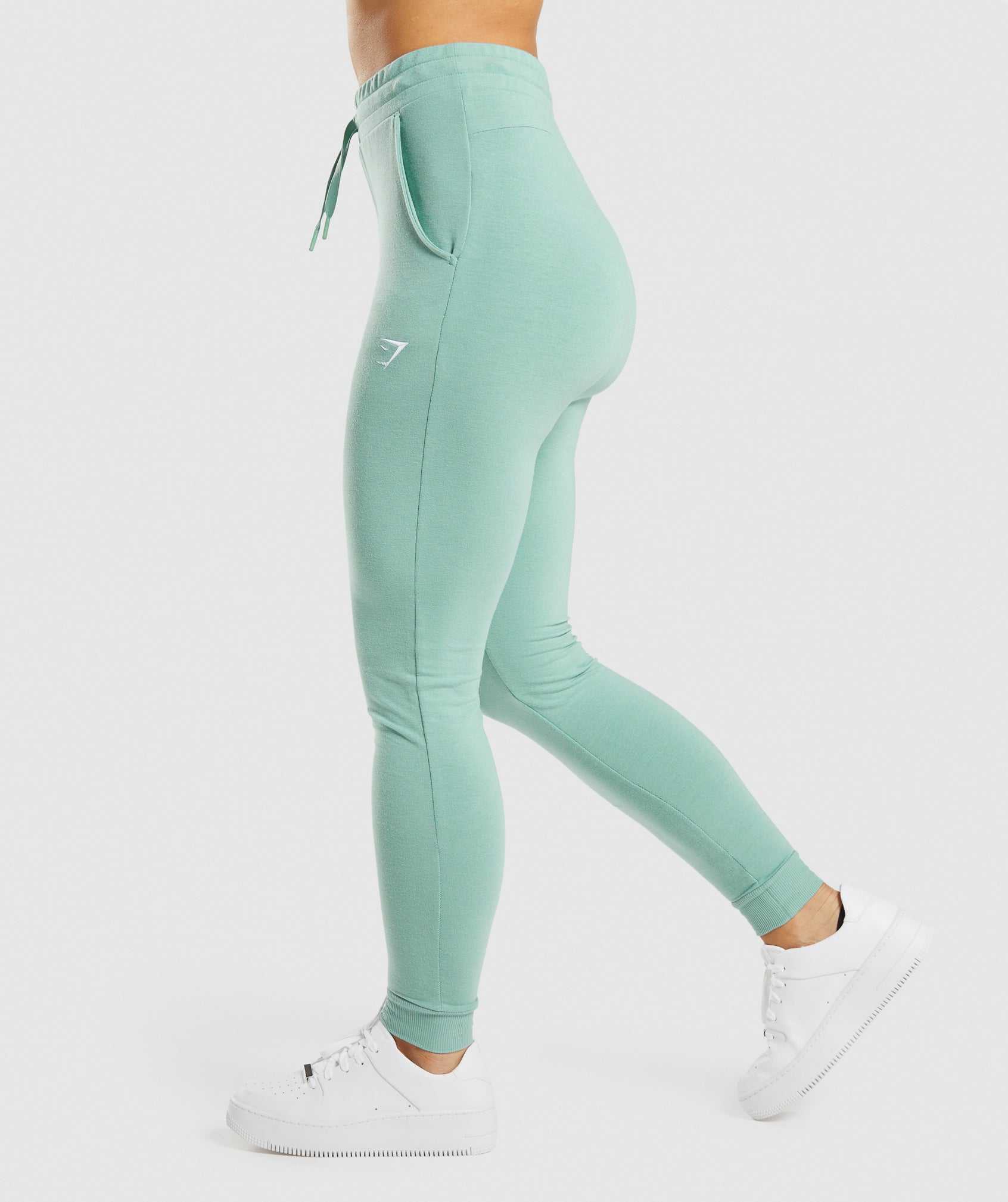 Spodnie Do Biegania Damskie Gymshark Treningowe Pippa Niebieskie | WQLK49586