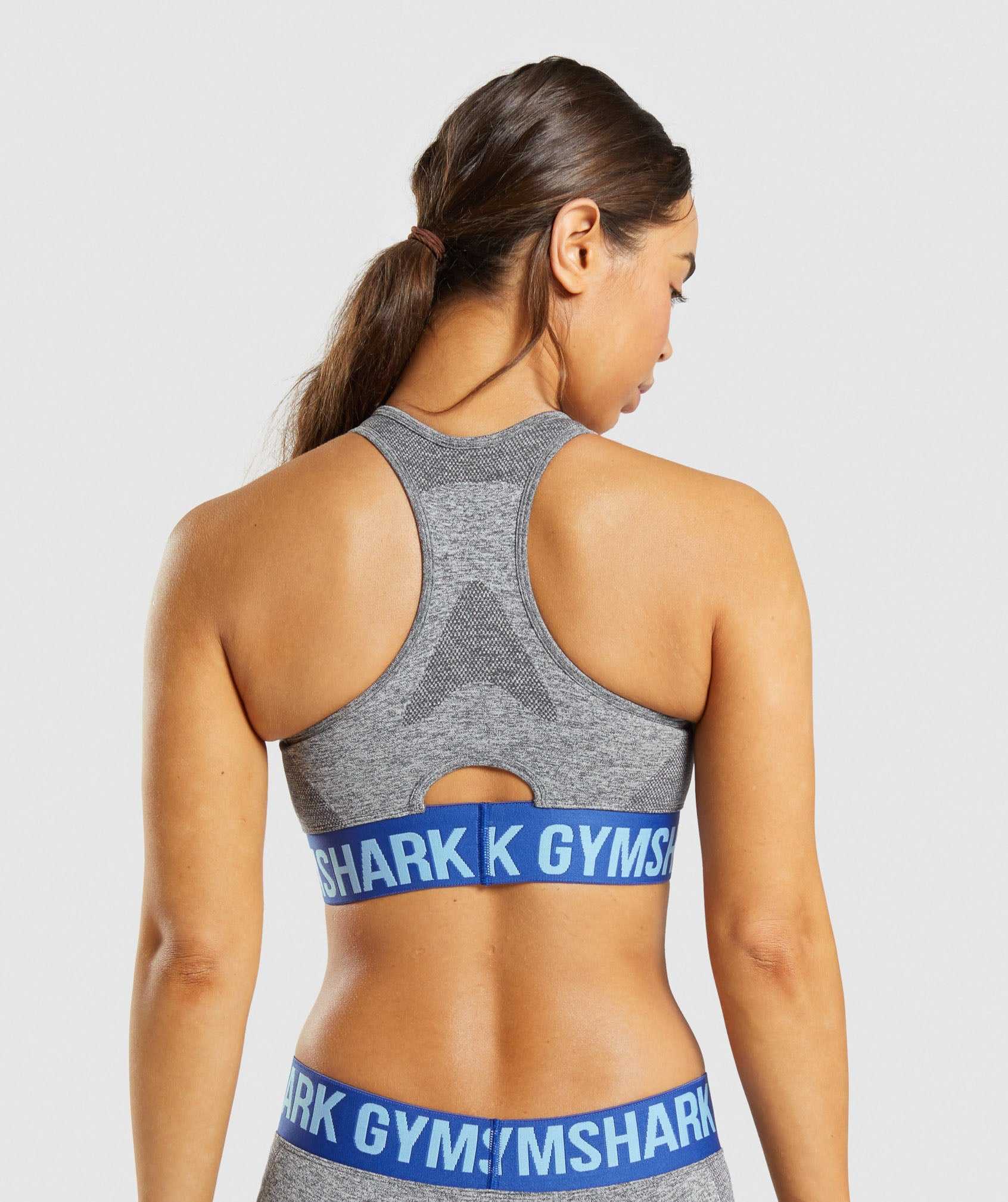 Staniki Sportowe Damskie Gymshark Flex Szare | DCKW71538