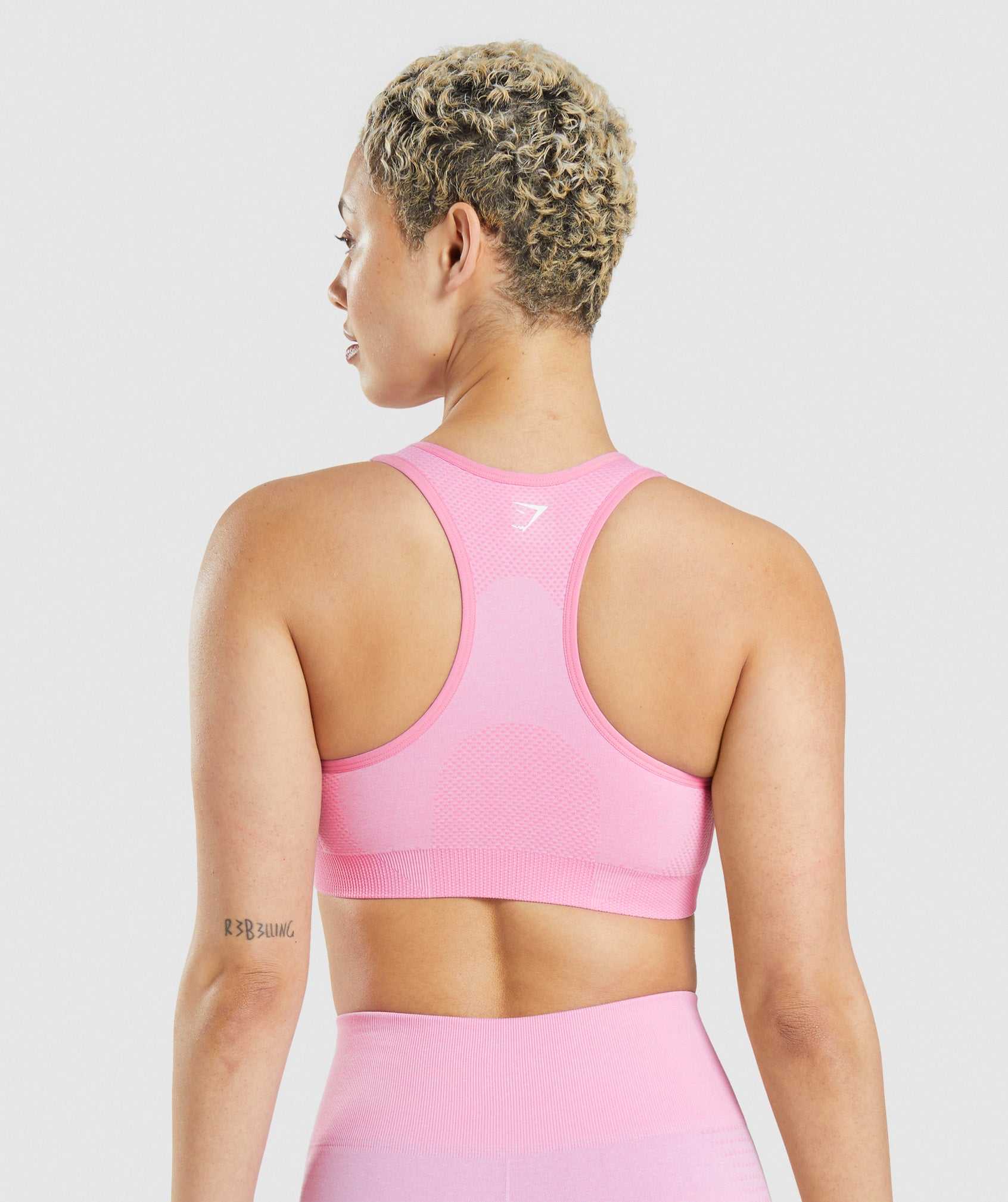 Staniki Sportowe Damskie Gymshark Vital Seamless 2.0 Różowe | XZFJ34078