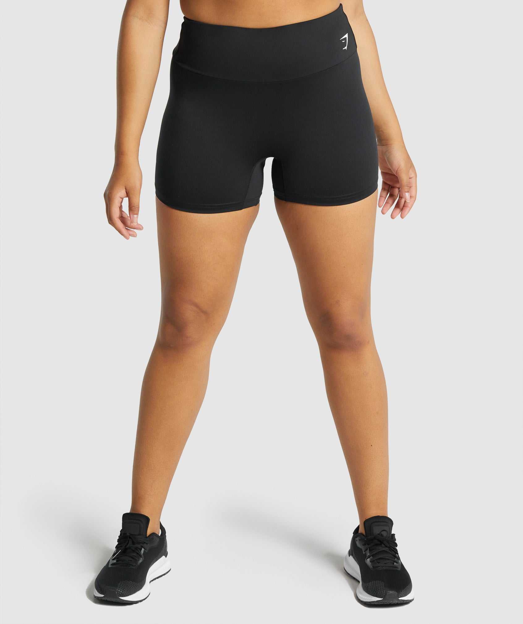 Szorty Damskie Gymshark Treningowe Czarne | SRYL52097