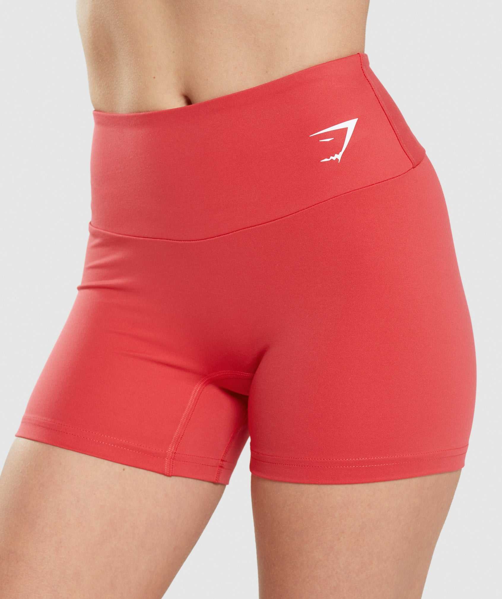 Szorty Damskie Gymshark Treningowe Czerwone | XNQY28367