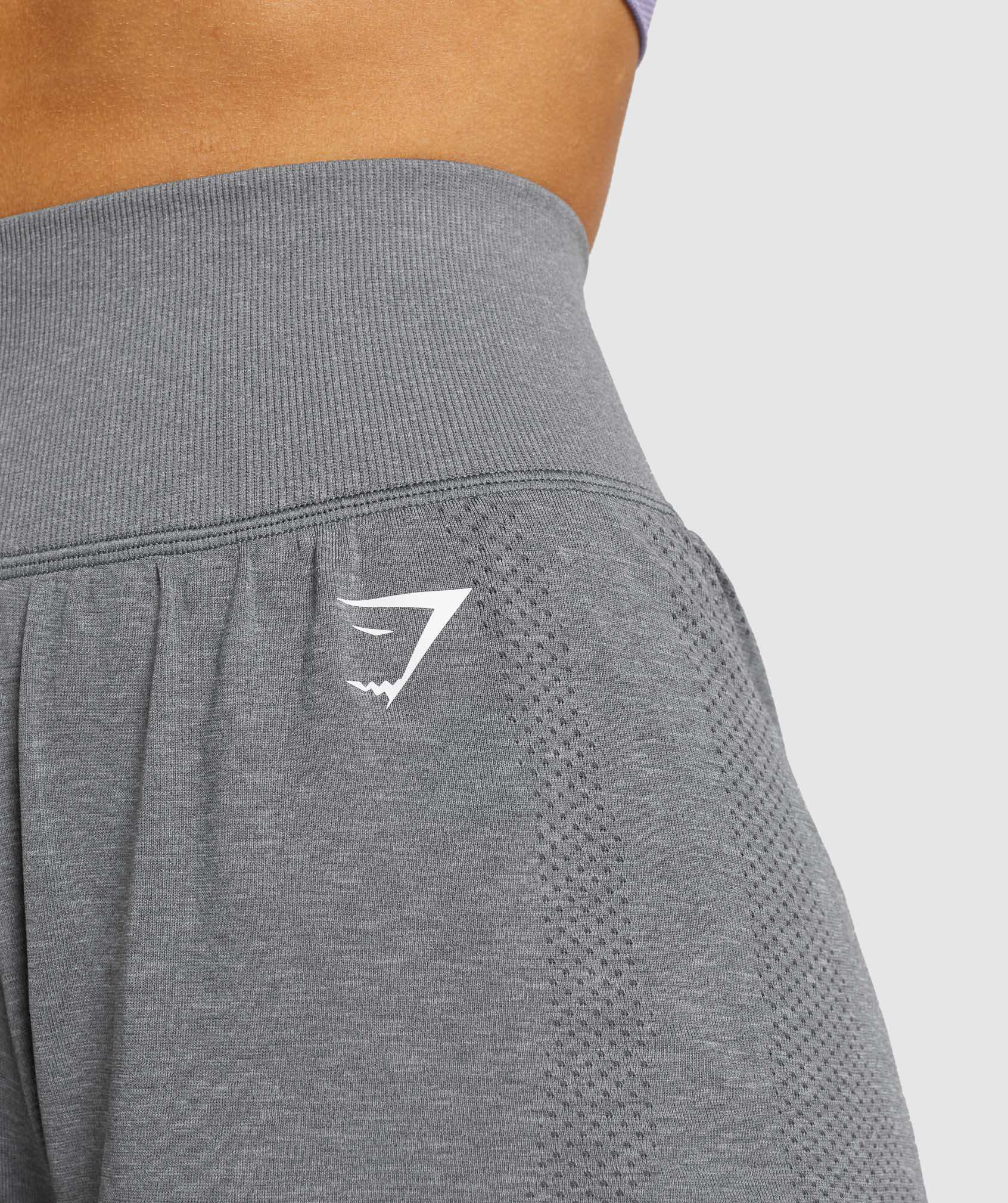 Szorty Damskie Gymshark Vital Seamless 2.0 2-in-1 Szare | FCIM43987