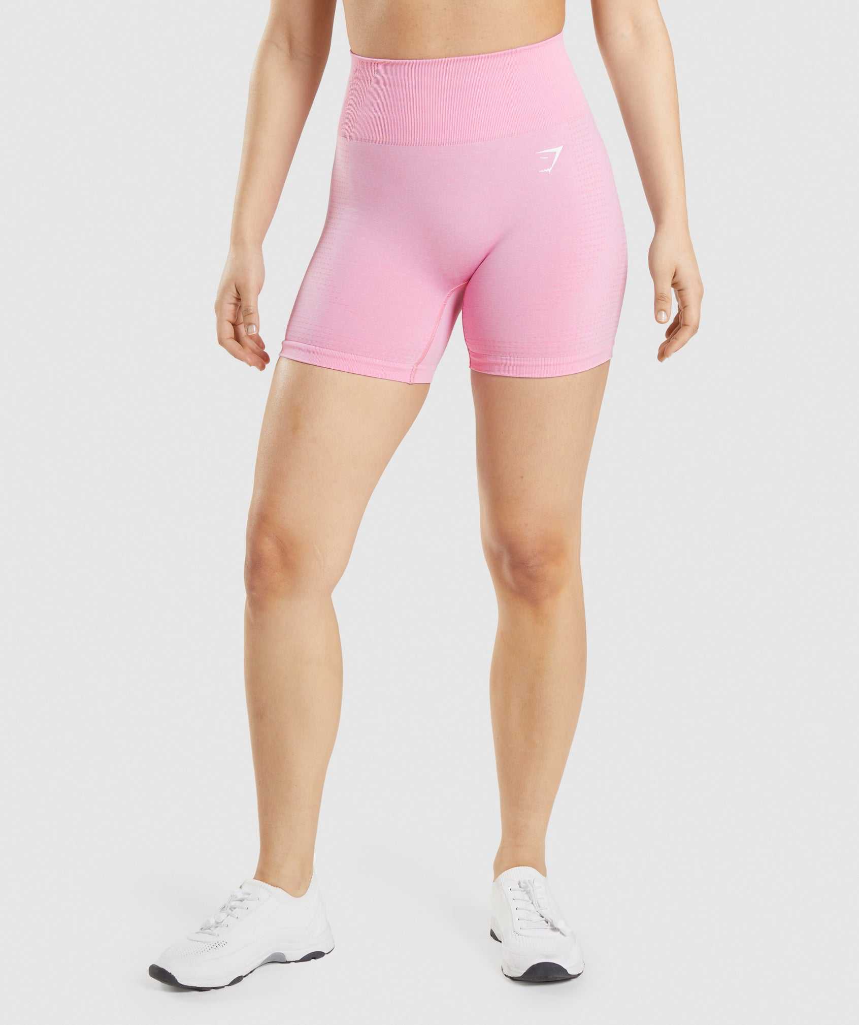 Szorty Damskie Gymshark Vital Seamless 2.0 Różowe | QHRG08923