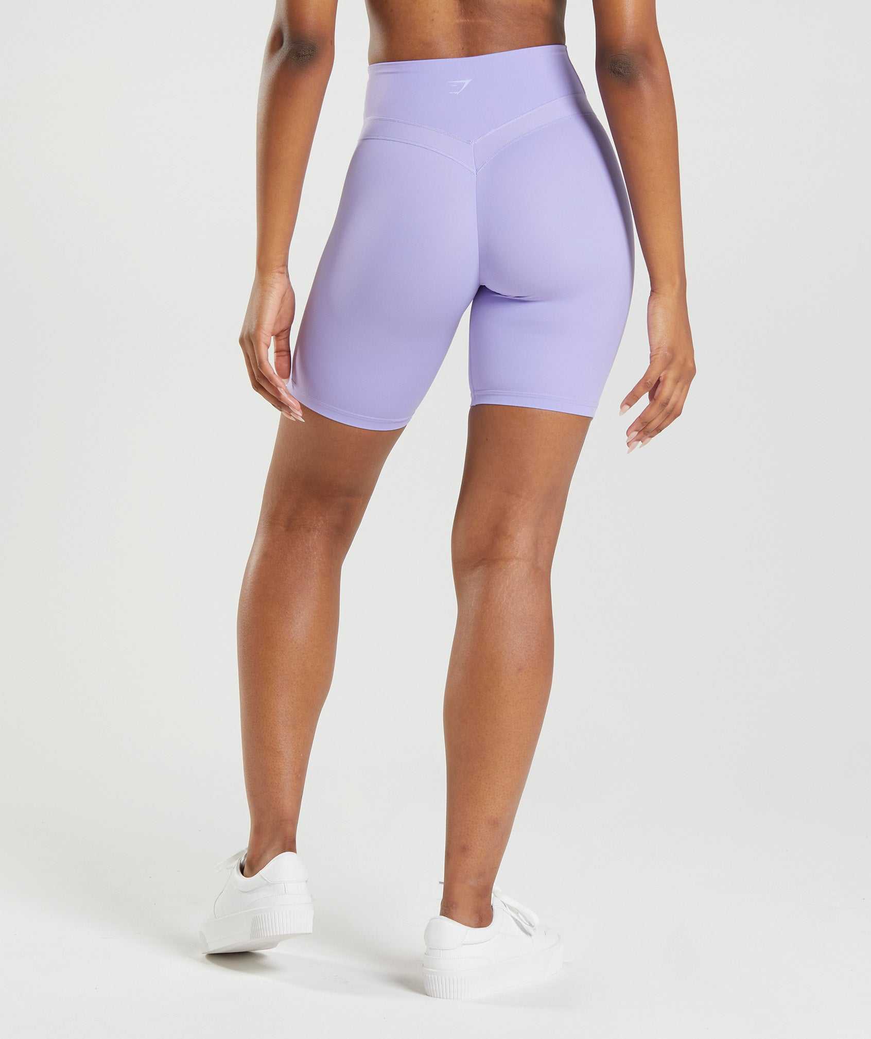 Szorty Damskie Gymshark Whitney Cycling Fioletowe | BZSA74561